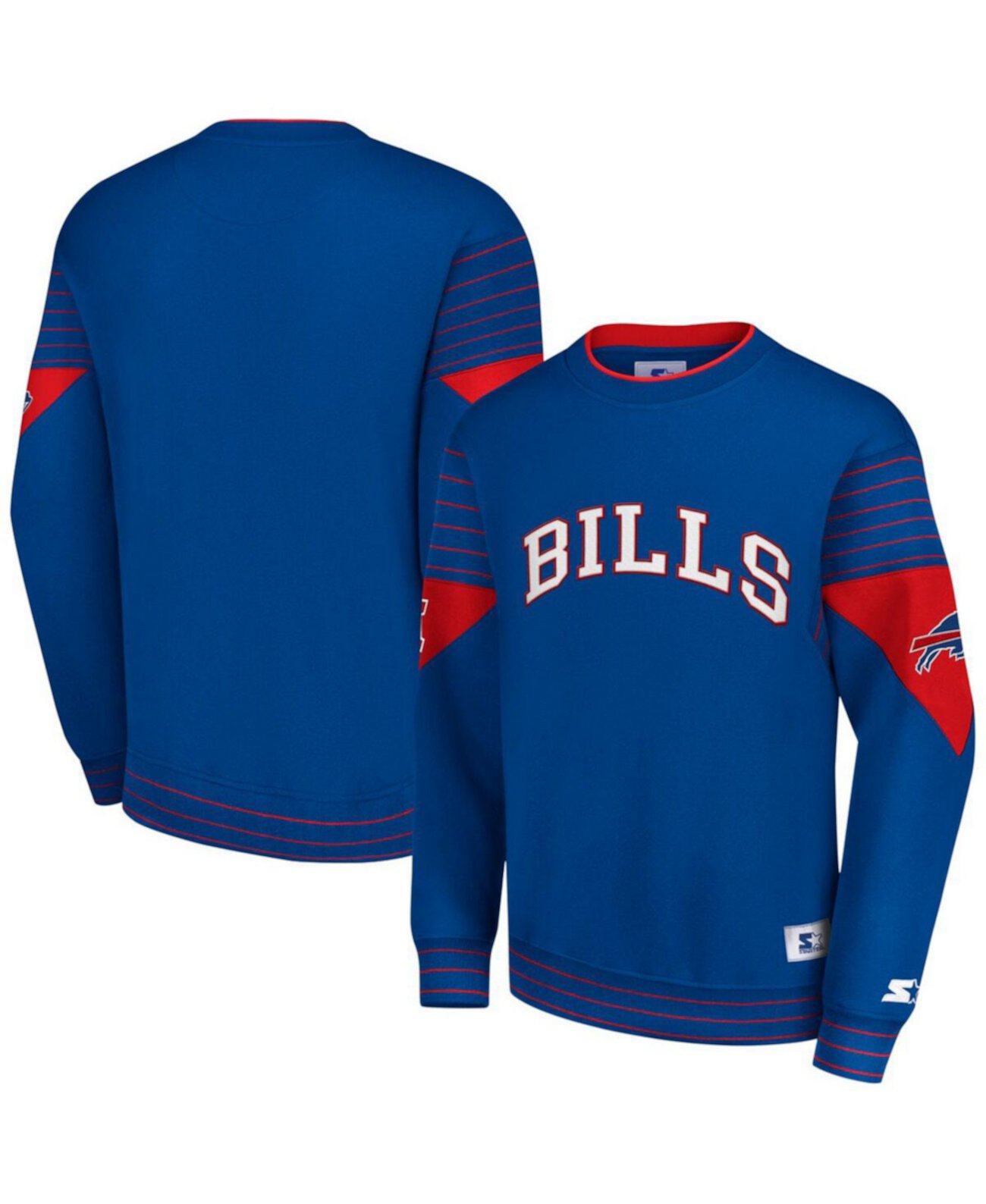 Мужской пуловер с капюшоном Royal Buffalo Bills Starter