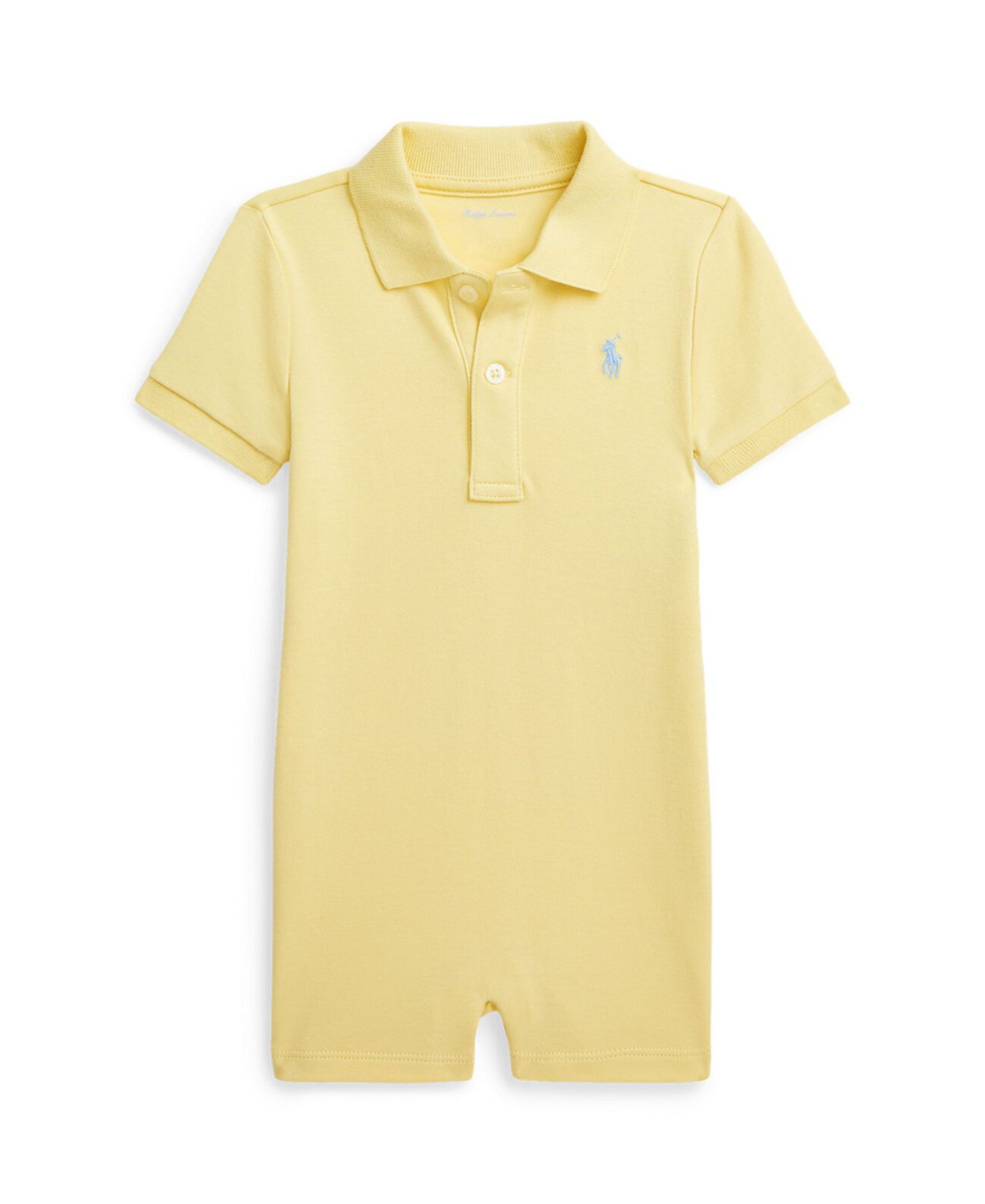 Короткая рубашка-поло из мягкого хлопка для маленьких мальчиков Polo Ralph Lauren