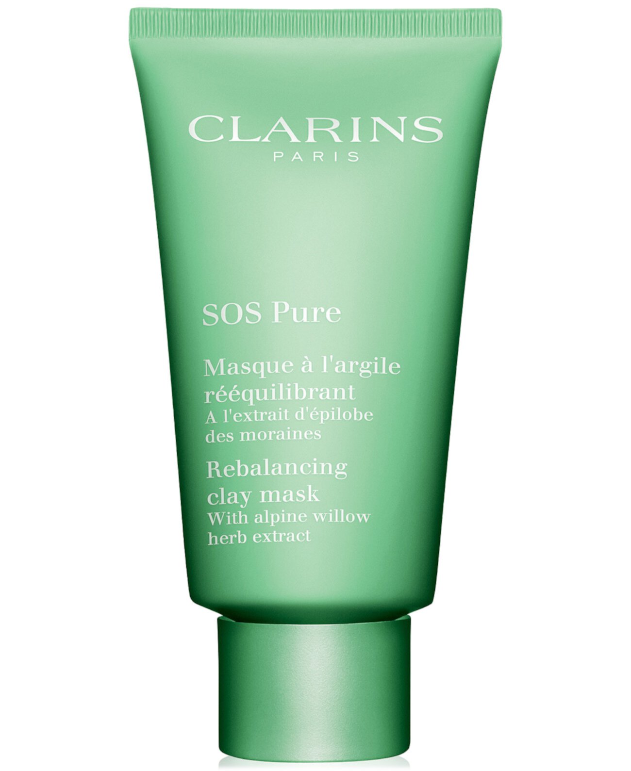 Глина-маска SOS Pure для балансировки кожи с сужением пор, 10 минут Clarins