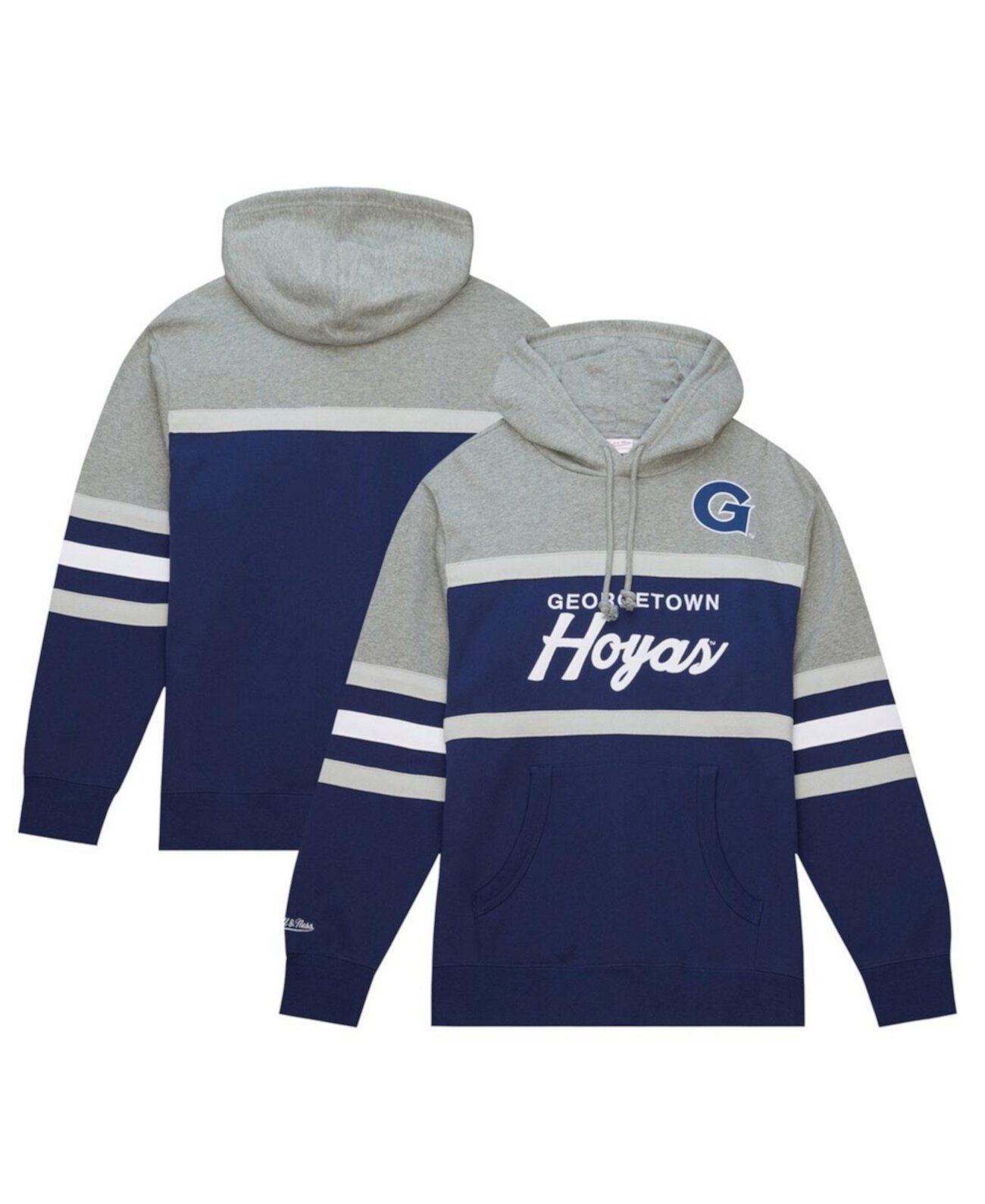 Мужской Пуловер Mitchell & Ness Georgetown Hoyas Head Coach Mitchell & Ness