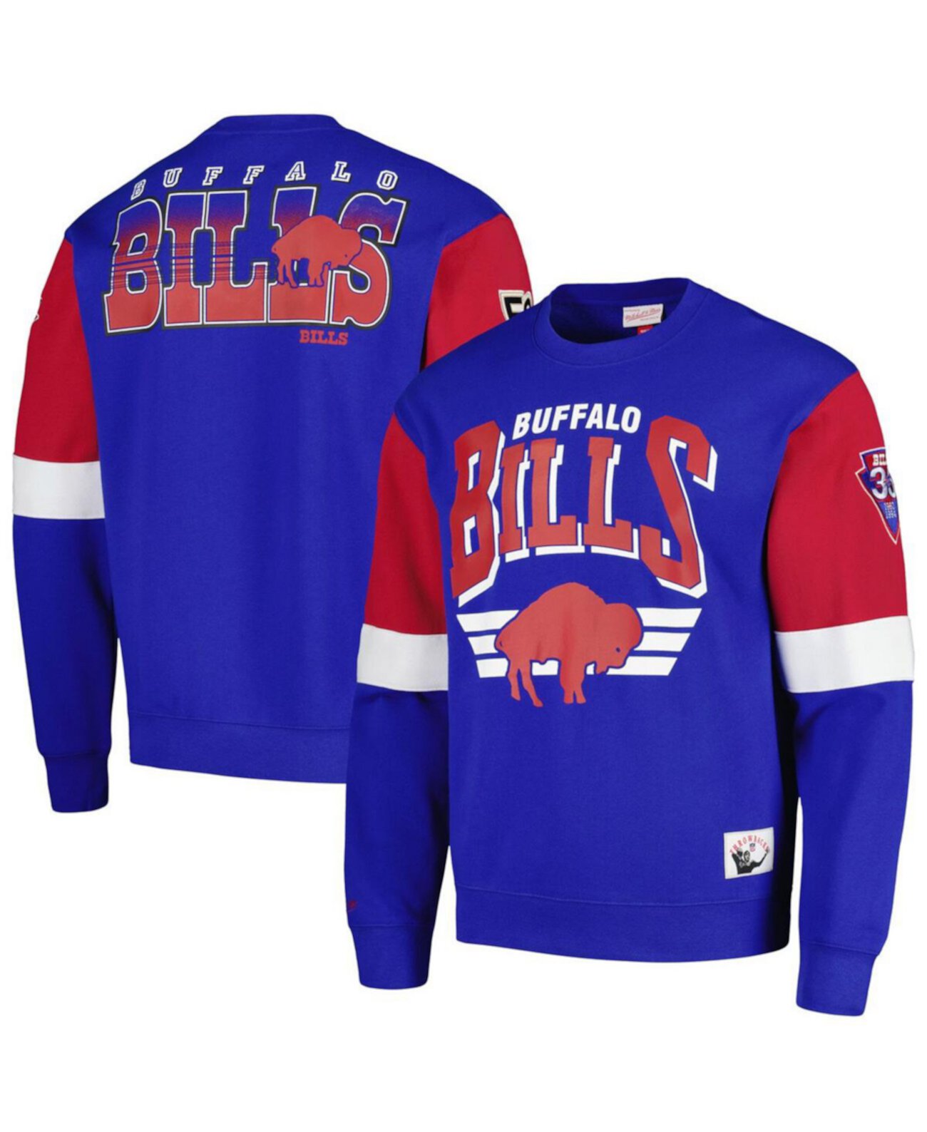 Мужской Пуловер Mitchell & Ness Gridiron Classics Allover 3.0 Mitchell & Ness