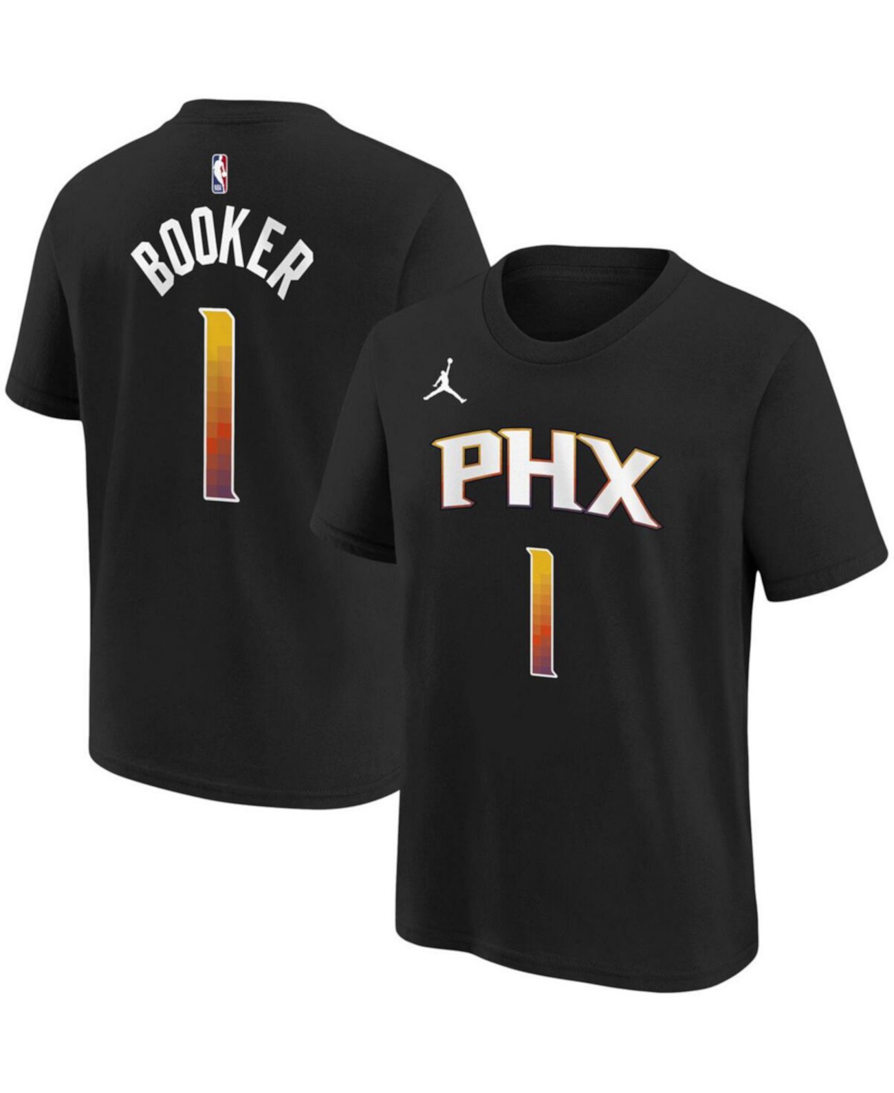 Футболка Jordan для мальчиков Devin Booker Phoenix Suns Statement Edition Jordan