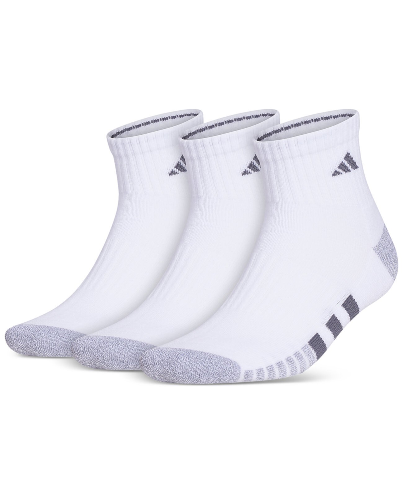 Мужские 3-к. Мягкие носки с логотипом в четыре четверти Adidas