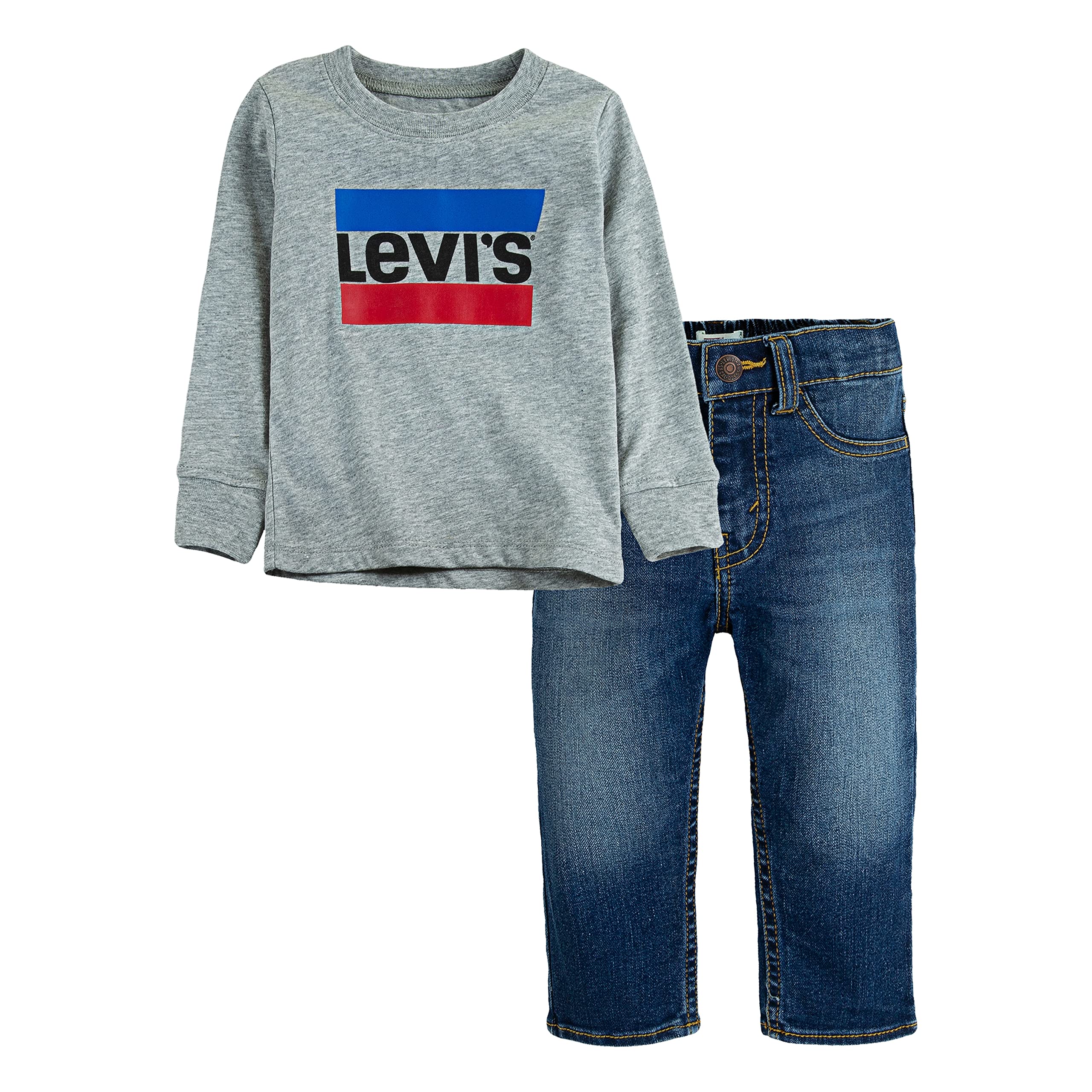 Комплект из джинсовых брюк с длинным рукавом (для младенцев) Levi's®
