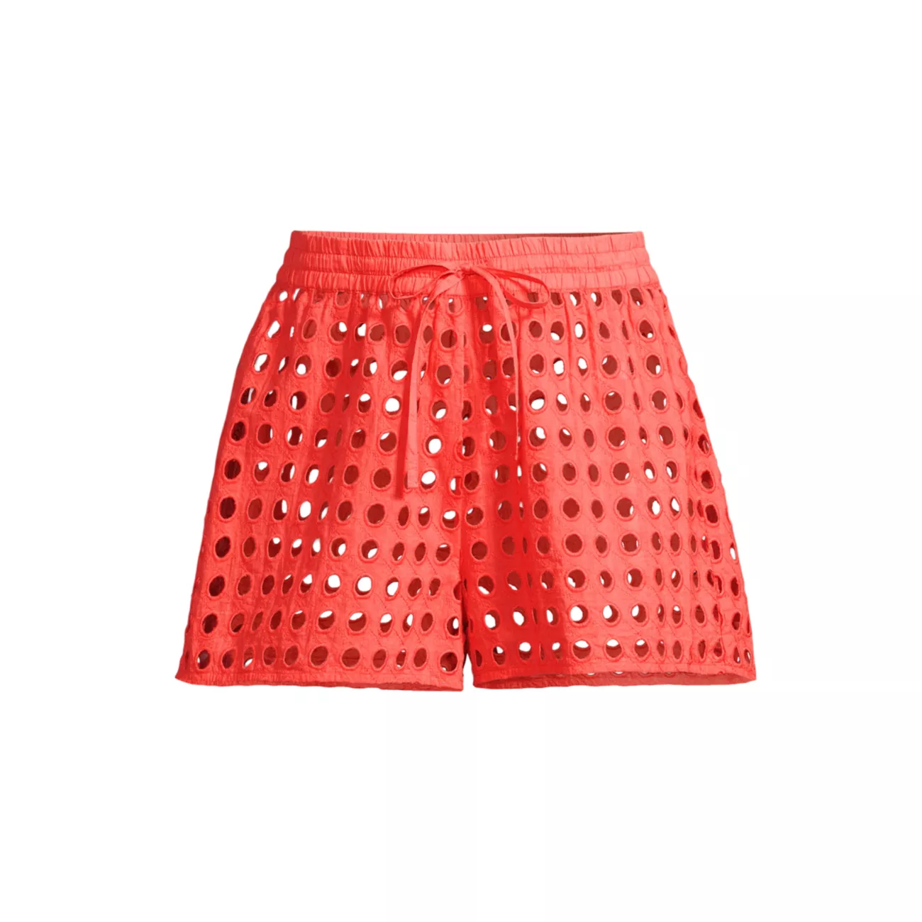 The Charlie Cotton Eyelet Shorts SOLID & STRIPED