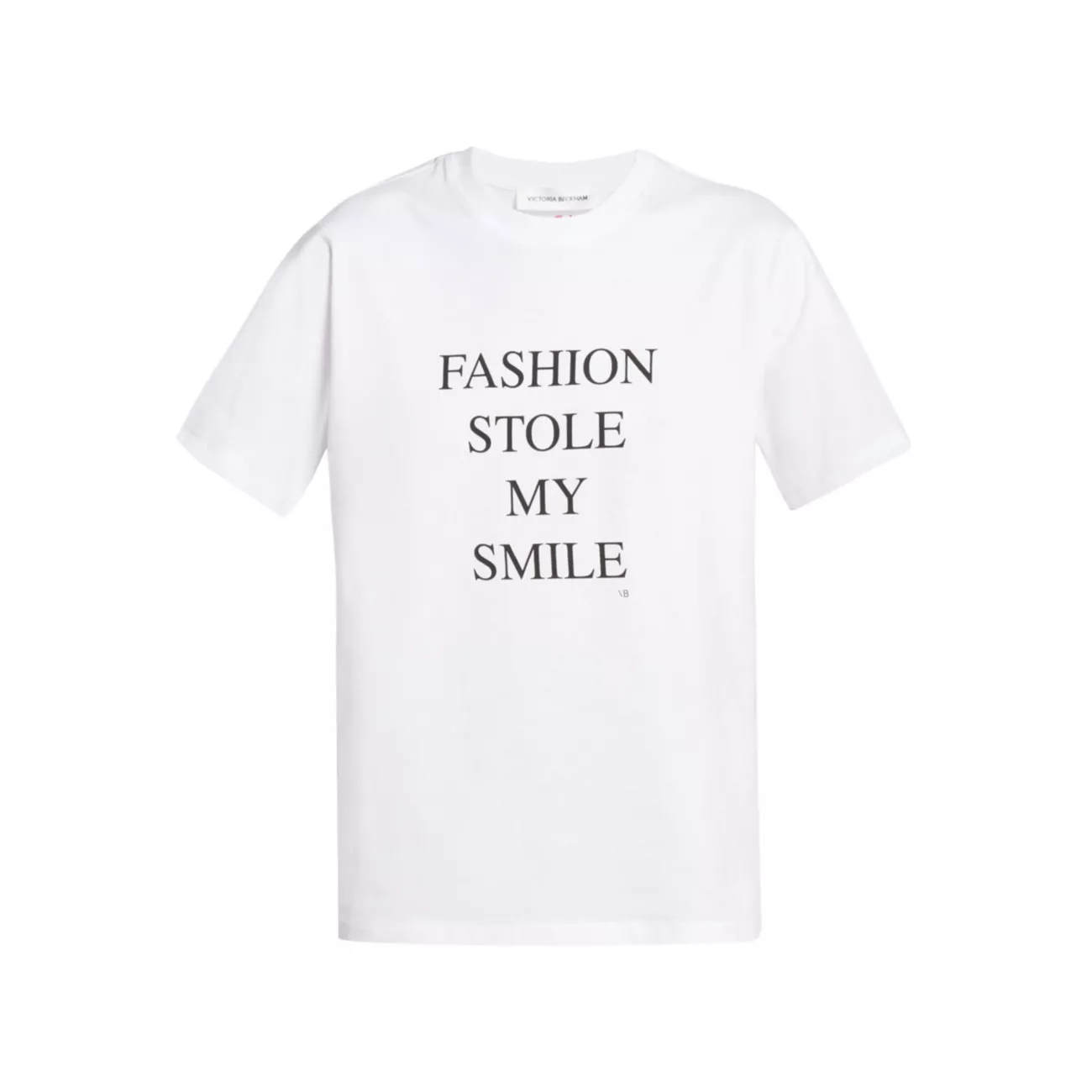 Хлопковая футболка Fashion Stole My Smile Victoria Beckham