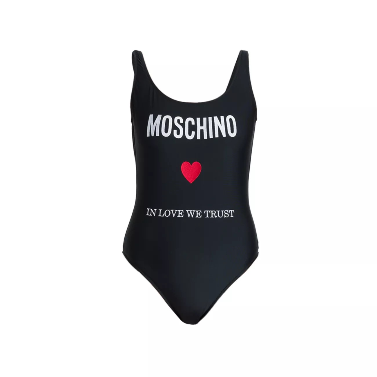 Цельный купальник In Love We Trust Moschino