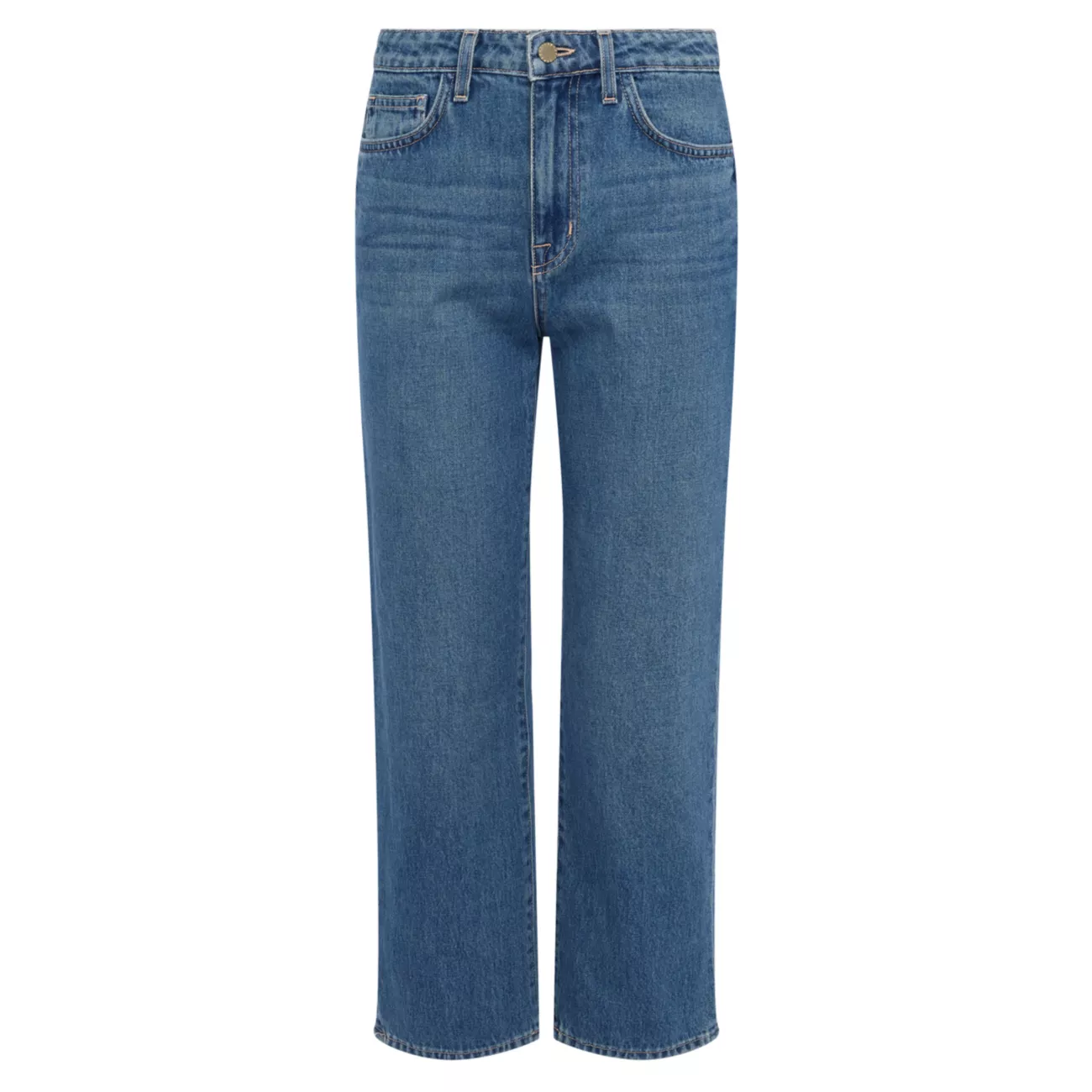 Укороченные широкие джинсы June L'AGENCE