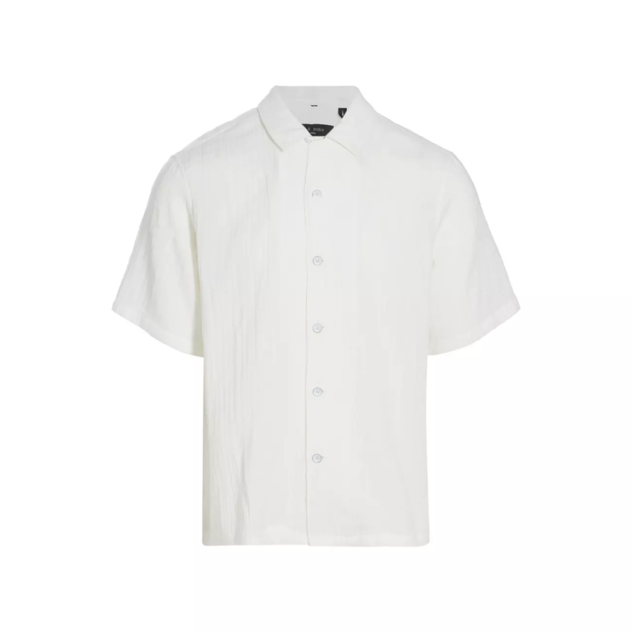 Текстурированная рубашка с короткими рукавами Rag & Bone