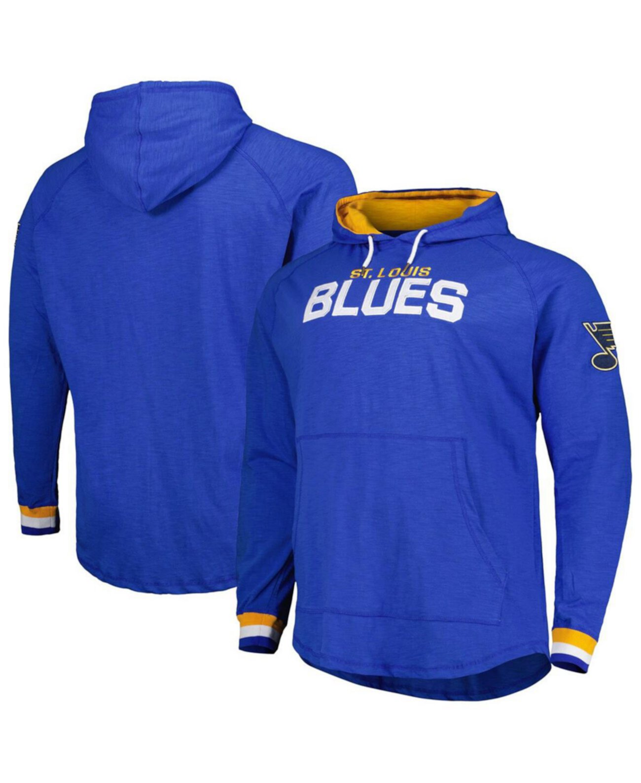 Мужской Пуловер Mitchell & Ness Legendary Raglan Hoodie St. Louis Blues Mitchell & Ness