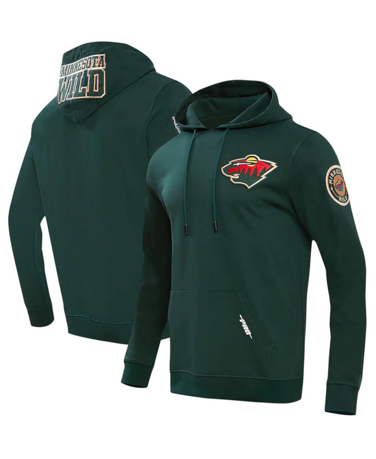 Мужской Пуловер Pro Standard Minnesota Wild Classic Pro Standard