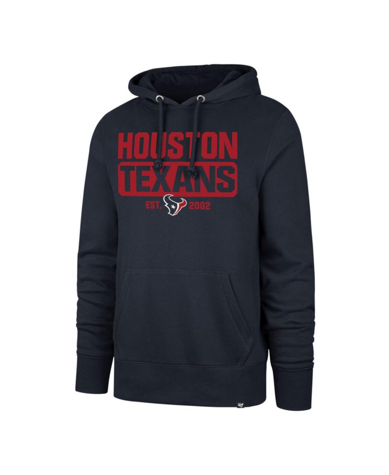 Мужской Пуловер '47 Brand Houston Texans Box Out Headline '47 Brand