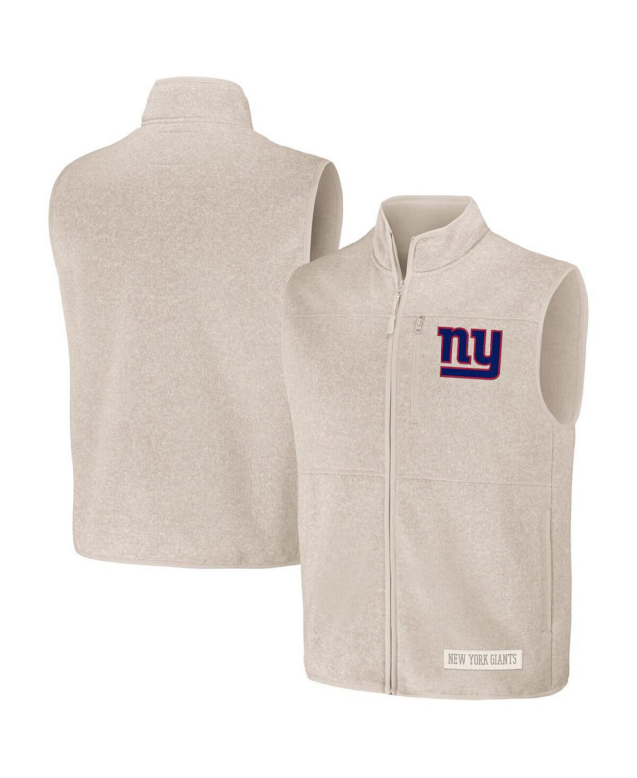 Мужской Жилет Fanatics NFL x Darius Rucker Collection New York Giants на молнии Fanatics