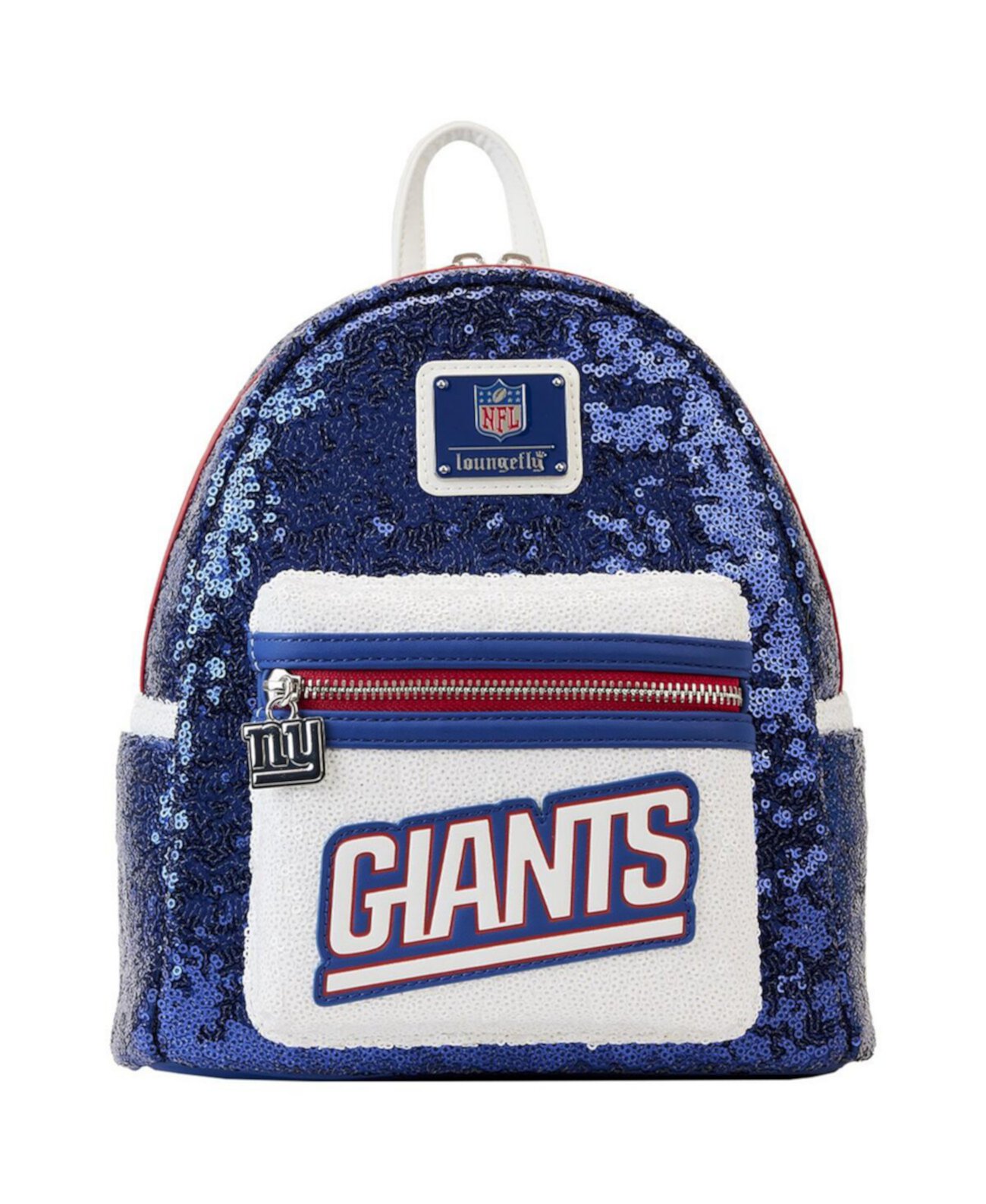 Мужской и женский мини-рюкзак New York Giants с пайетками Loungefly