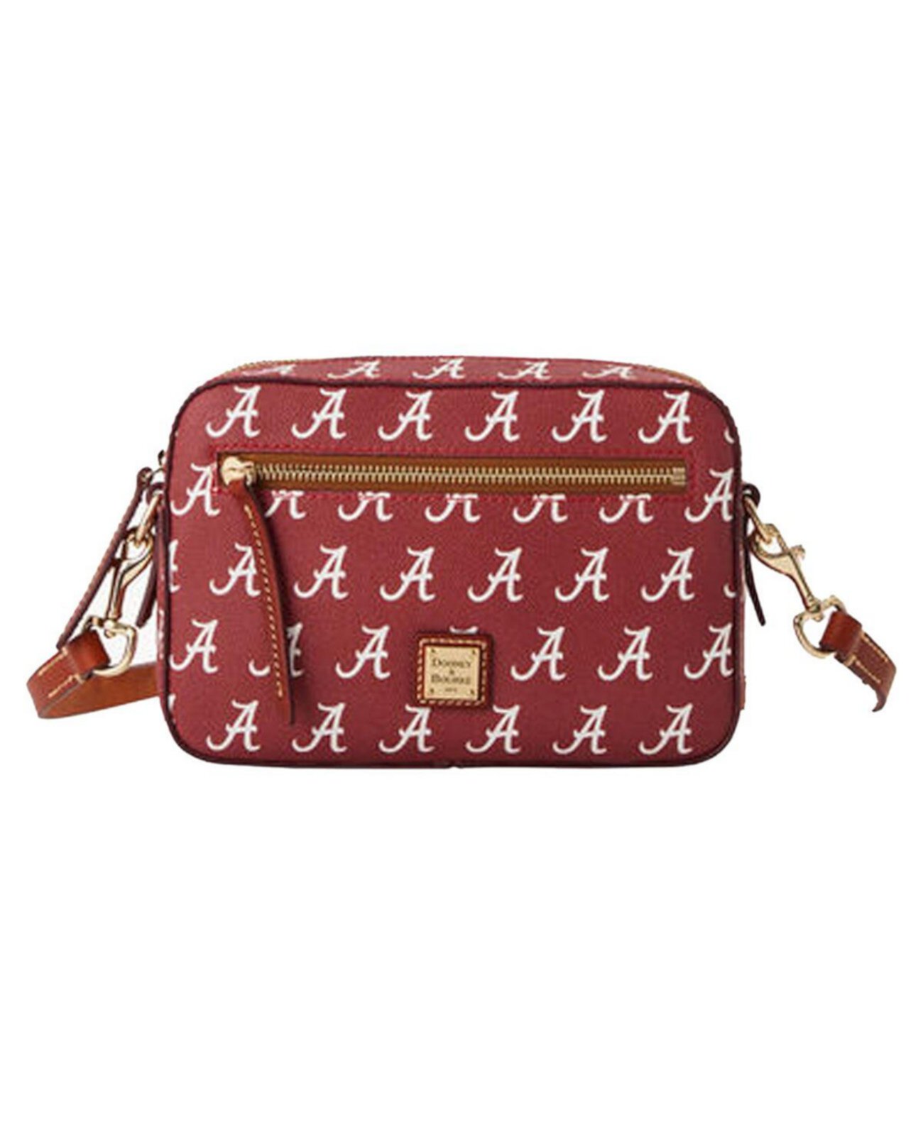 Женская сумочка через плечо на молнии Alabama Crimson Tide Signature Camera Dooney & Bourke