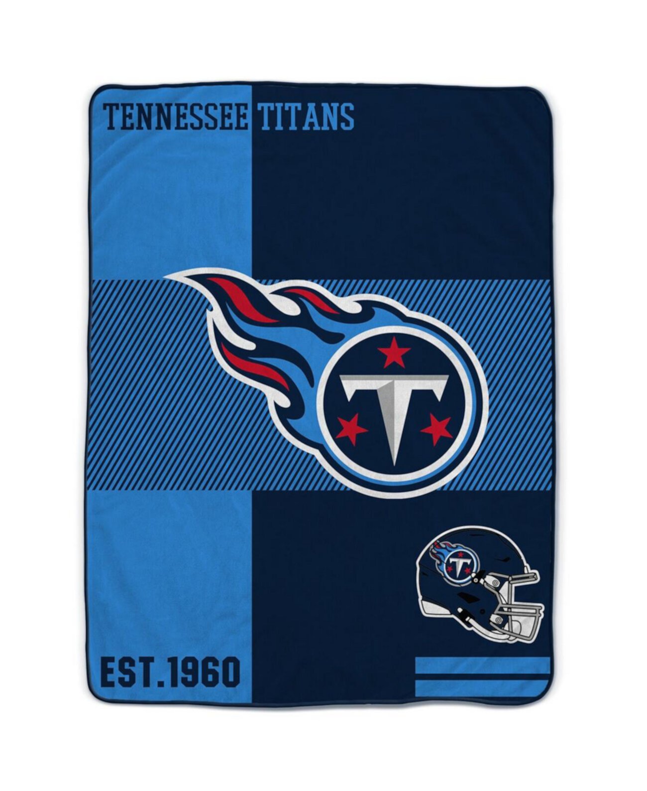 Одеяло из шерпа Tennessee Titans размером 60 x 80 дюймов Pegasus Home Fashions