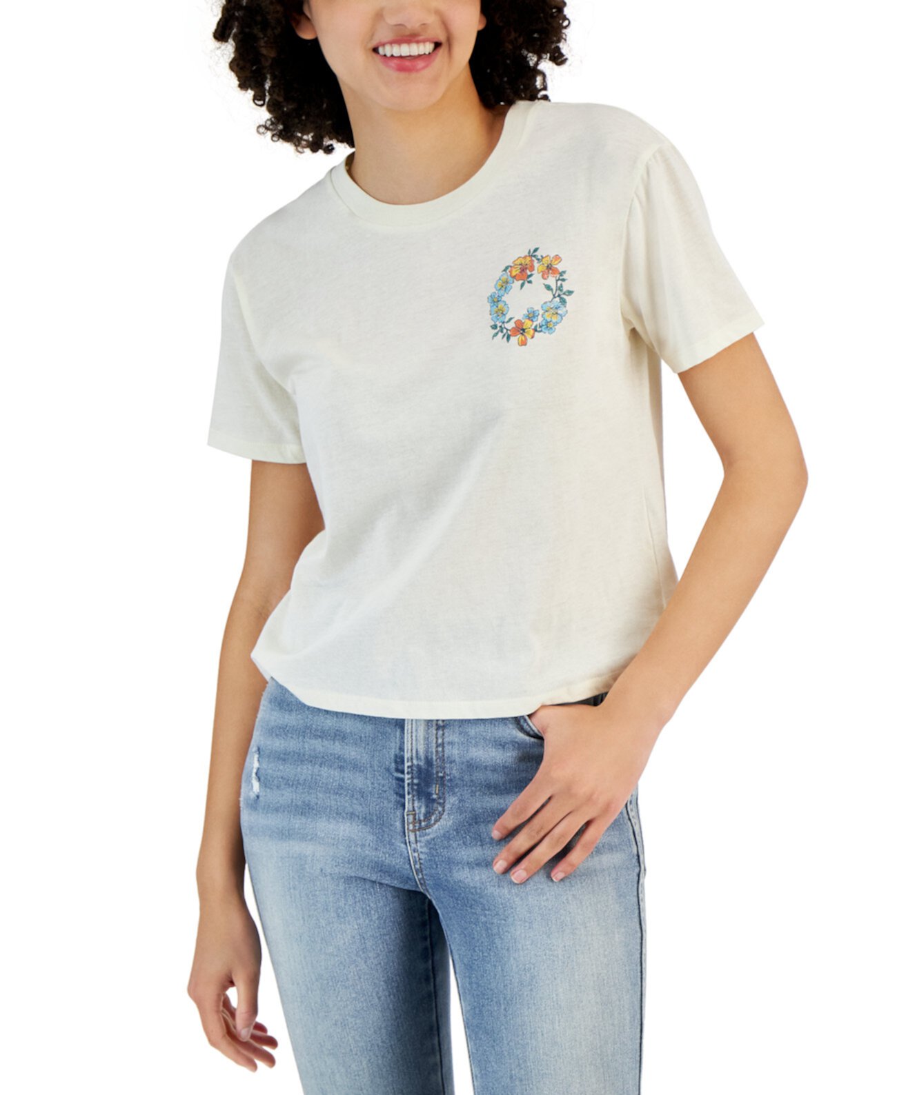 Детская футболка с круглым вырезом с короткими рукавами Paradise Landscape Rebellious One