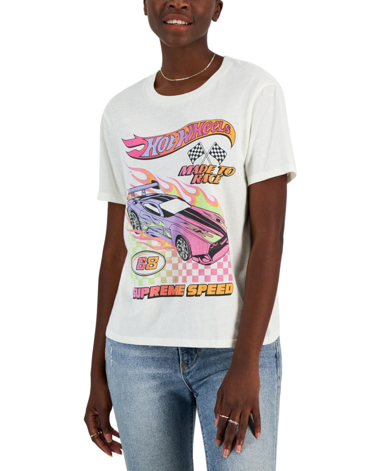 Детская футболка Hot Wheels с графическим принтом Love Tribe
