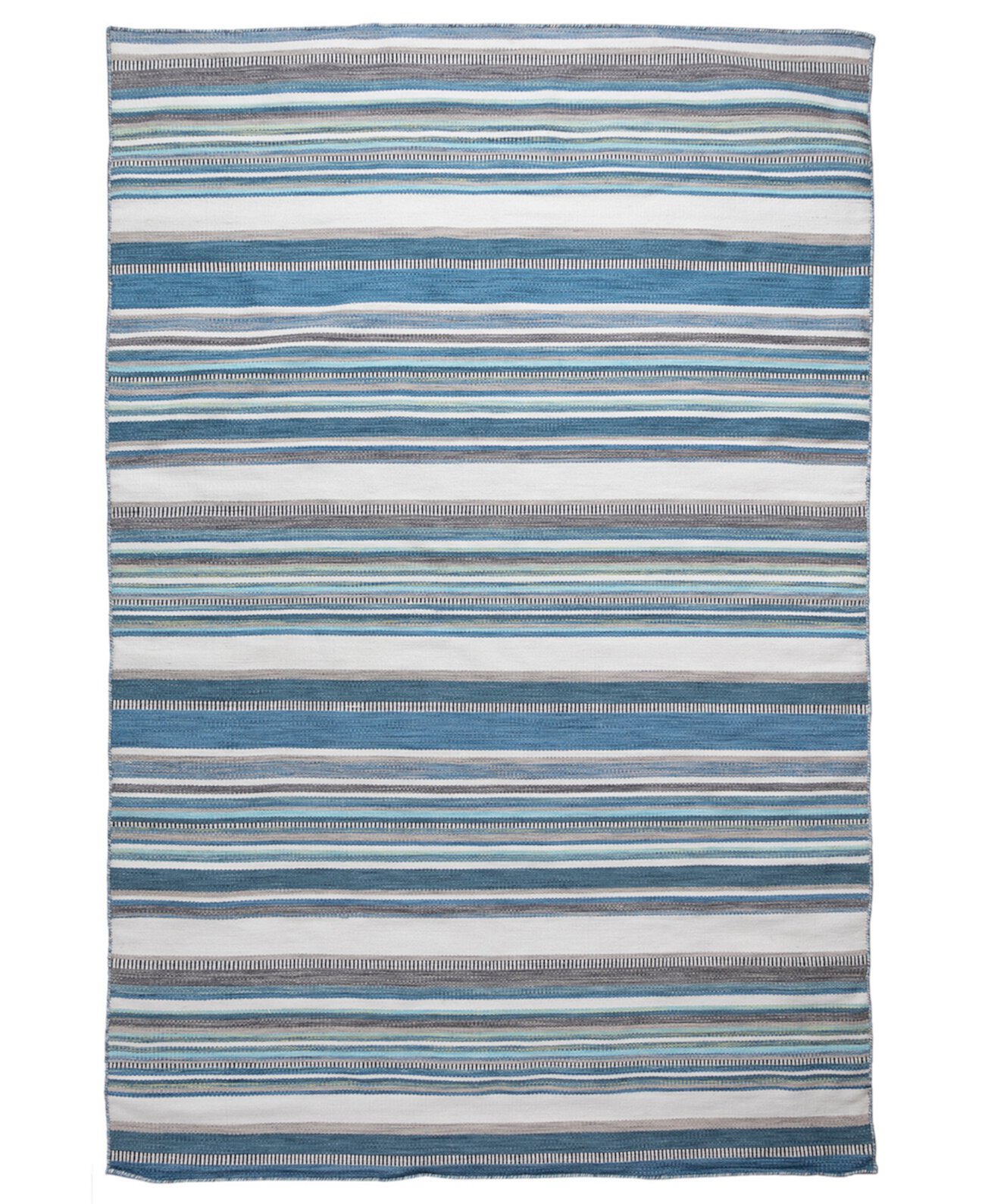 Sonoma Malibu Stripe 7'6" x 9'6" Outdoor Area Rug Liora Manne