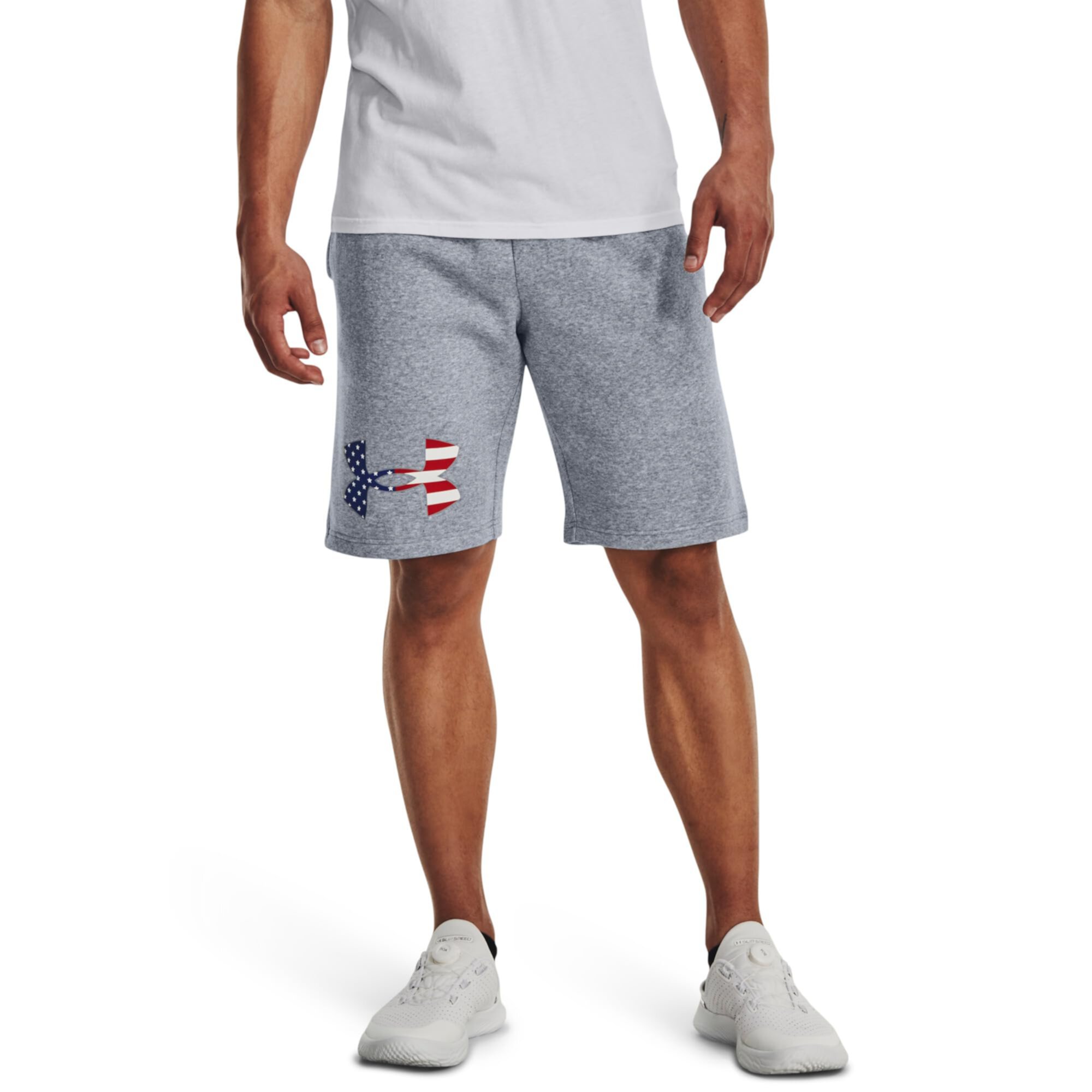 Мужские Повседневные шорты Under Armour Freedom Rival Big Flag Logo Under Armour