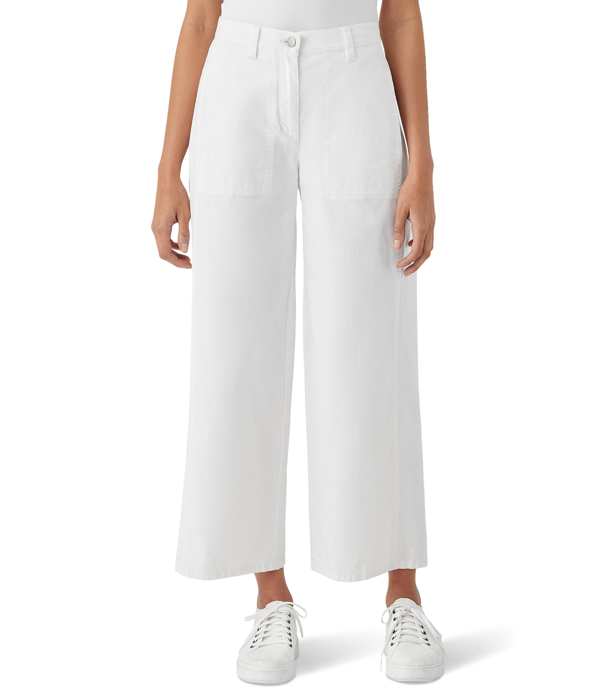 Женские Брюки Eileen Fisher Petite Wide Ankle Eileen Fisher