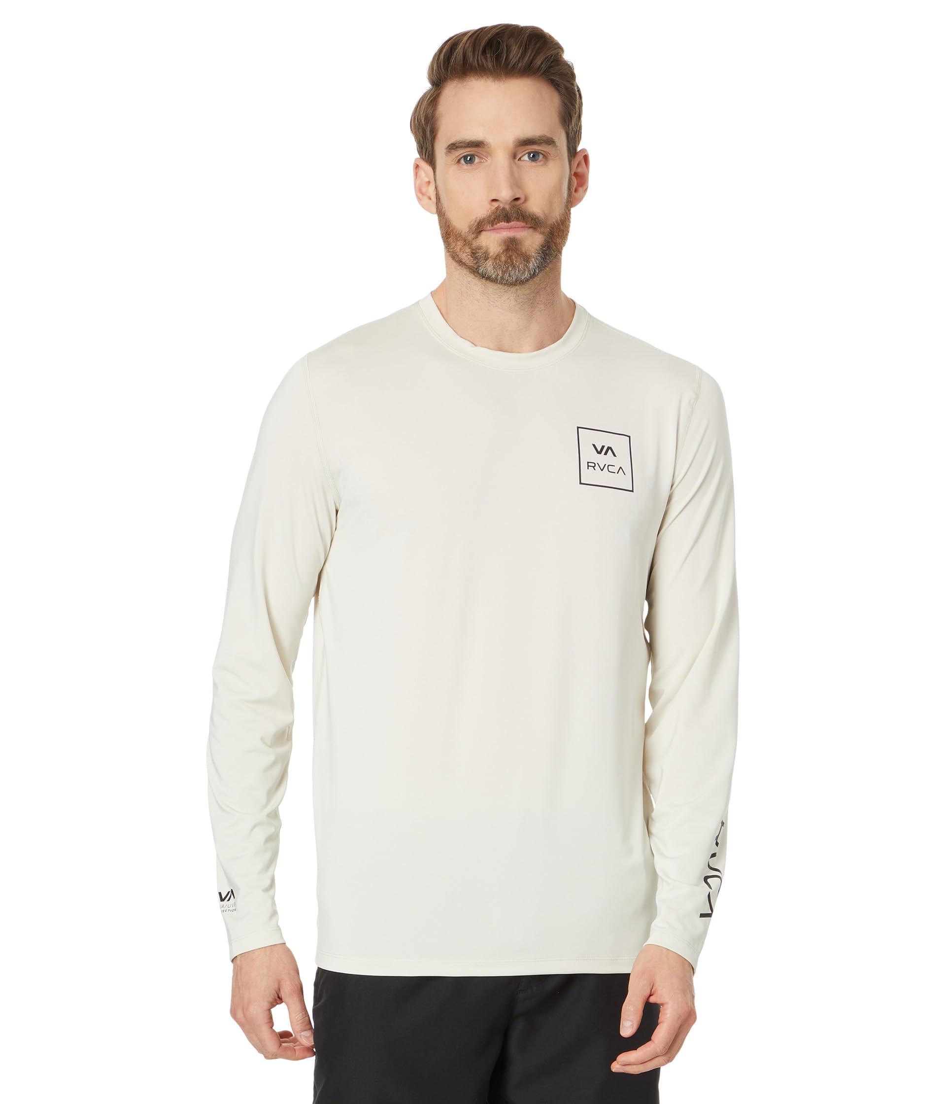 Унисекс Футболки RVCA Long Sleeve Surf Tee RVCA