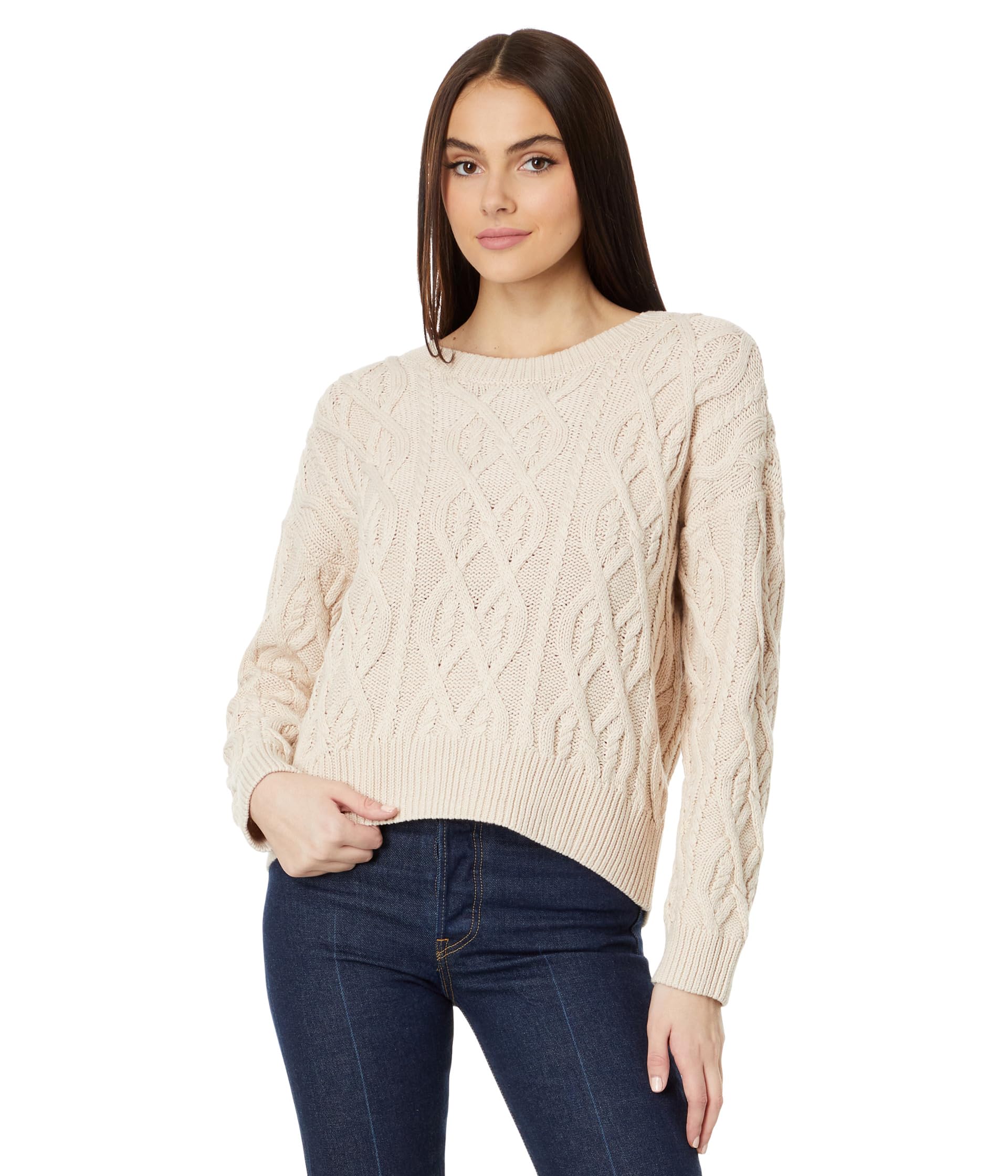 Cable Stitch Pullover Lucky Brand