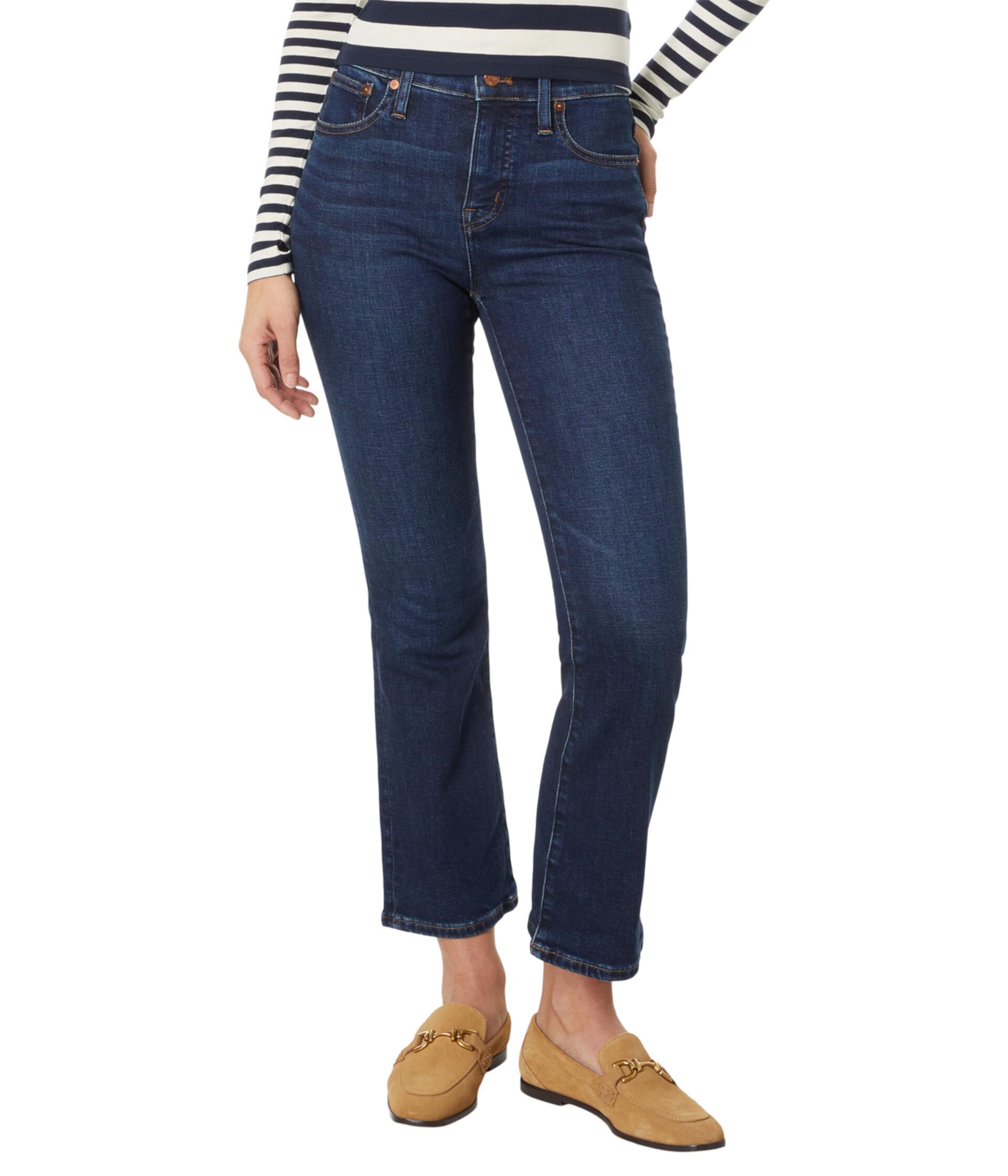 Женские Джинсы bootcut Madewell Kick Out Crop Madewell