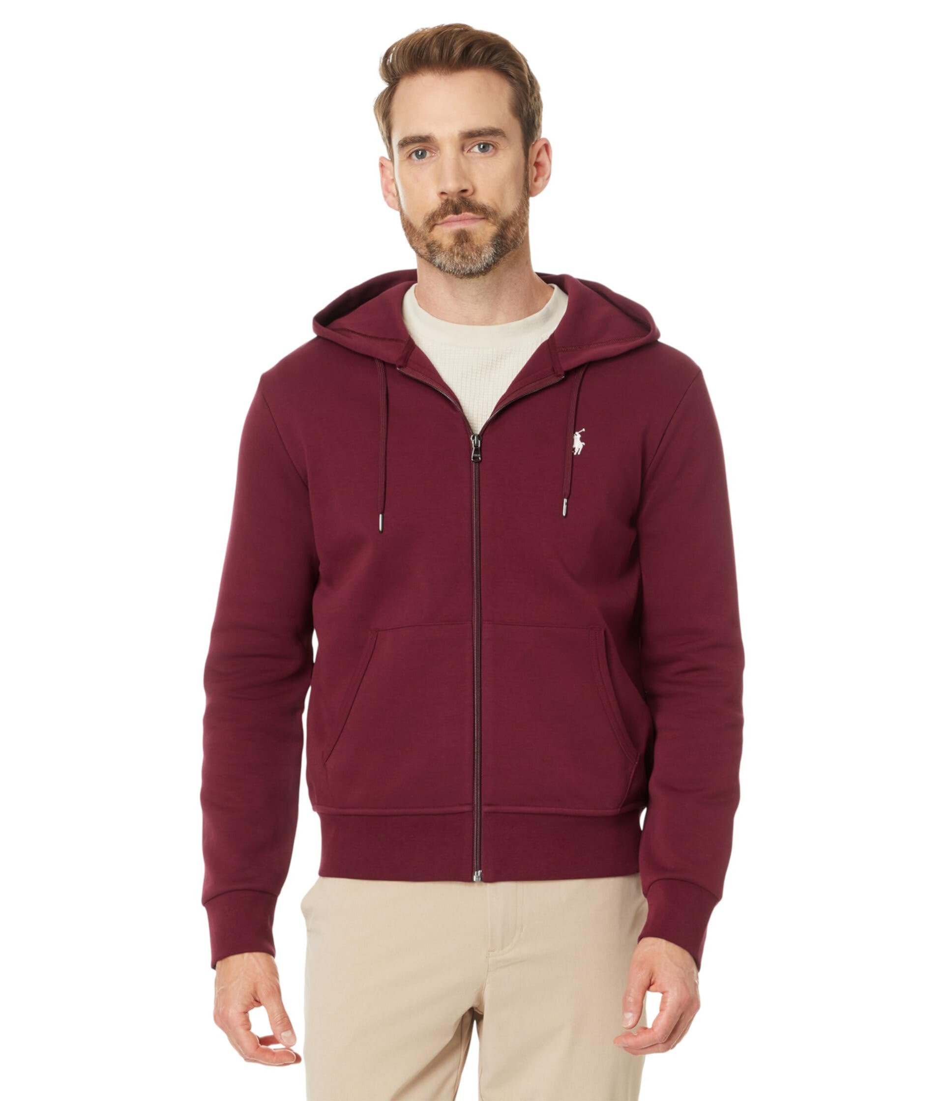 Double-Knit Full-Zip Hoodie Polo Ralph Lauren