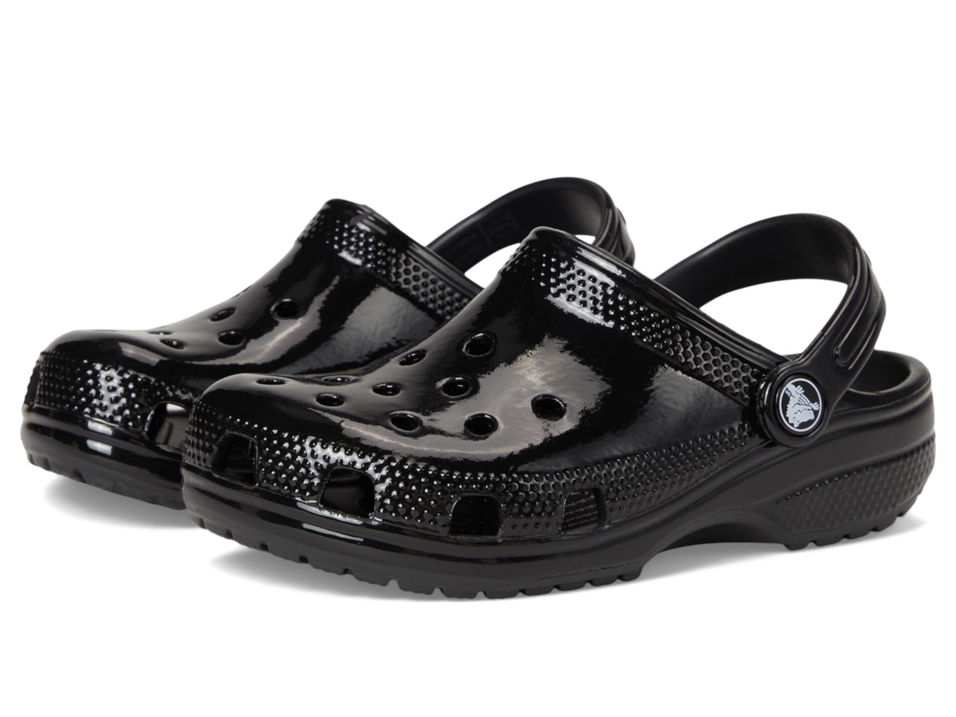 Классические пляжные кроссовки Crocs Classic High Shine Clog для детей с высококачественным блеском Crocs