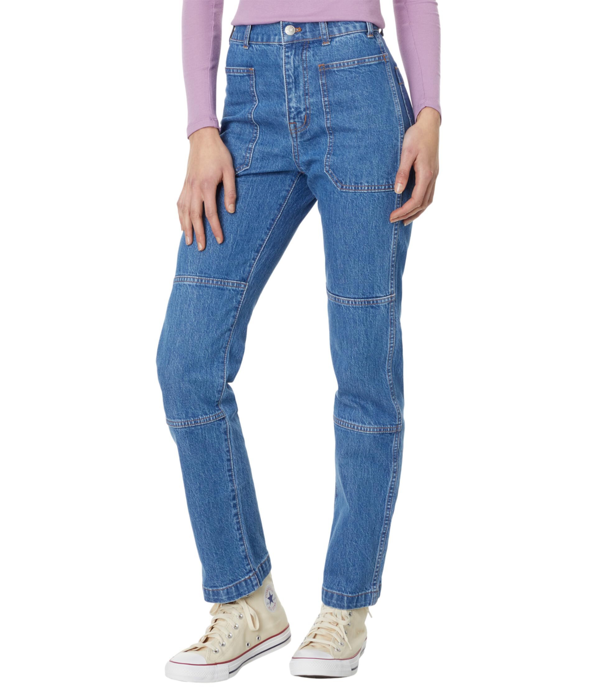 Прямые джинсы карго 90-х годов цвета Fenwood Wash Madewell