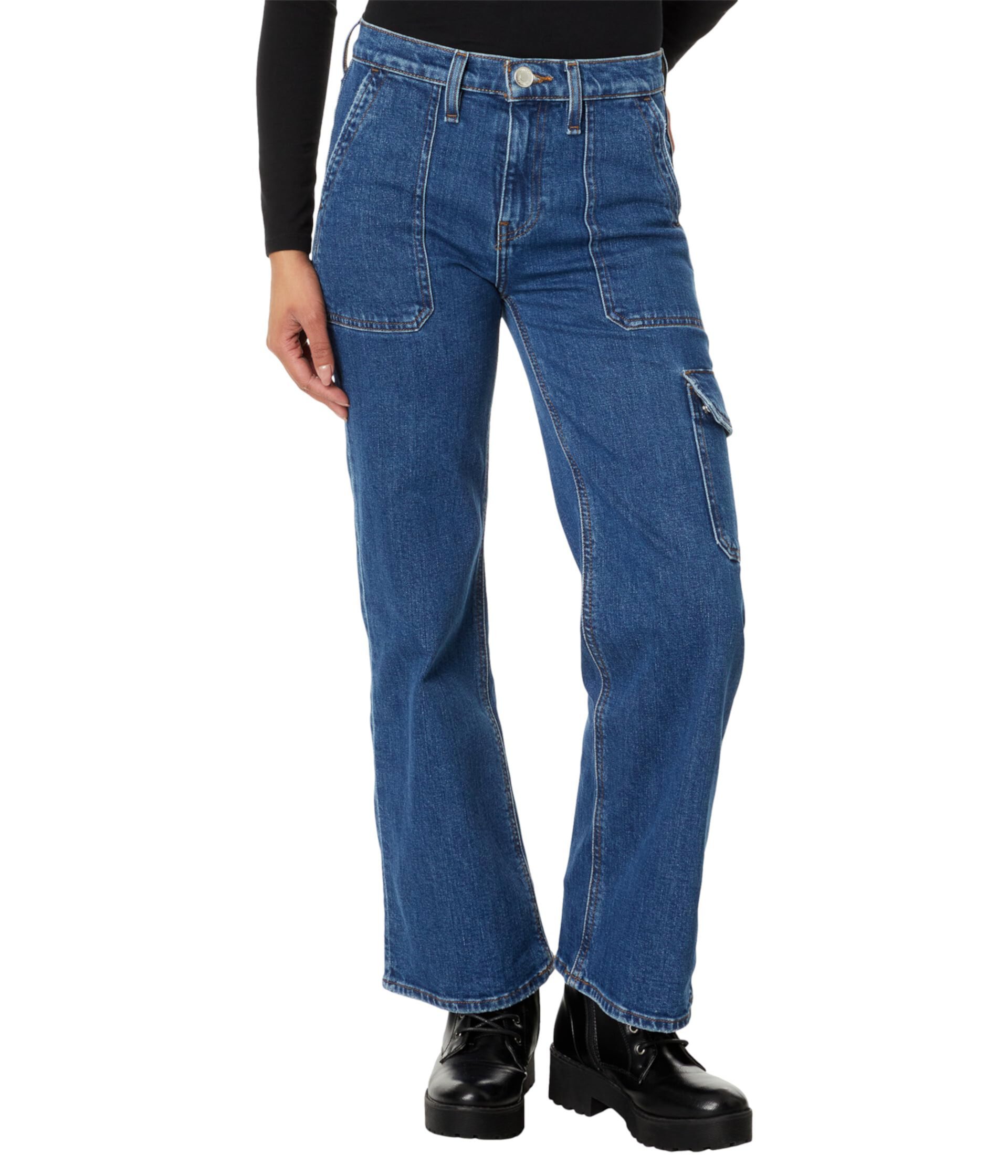 Широкие брюки-карго Rosie High Rise в цвете Wintertide Hudson Jeans