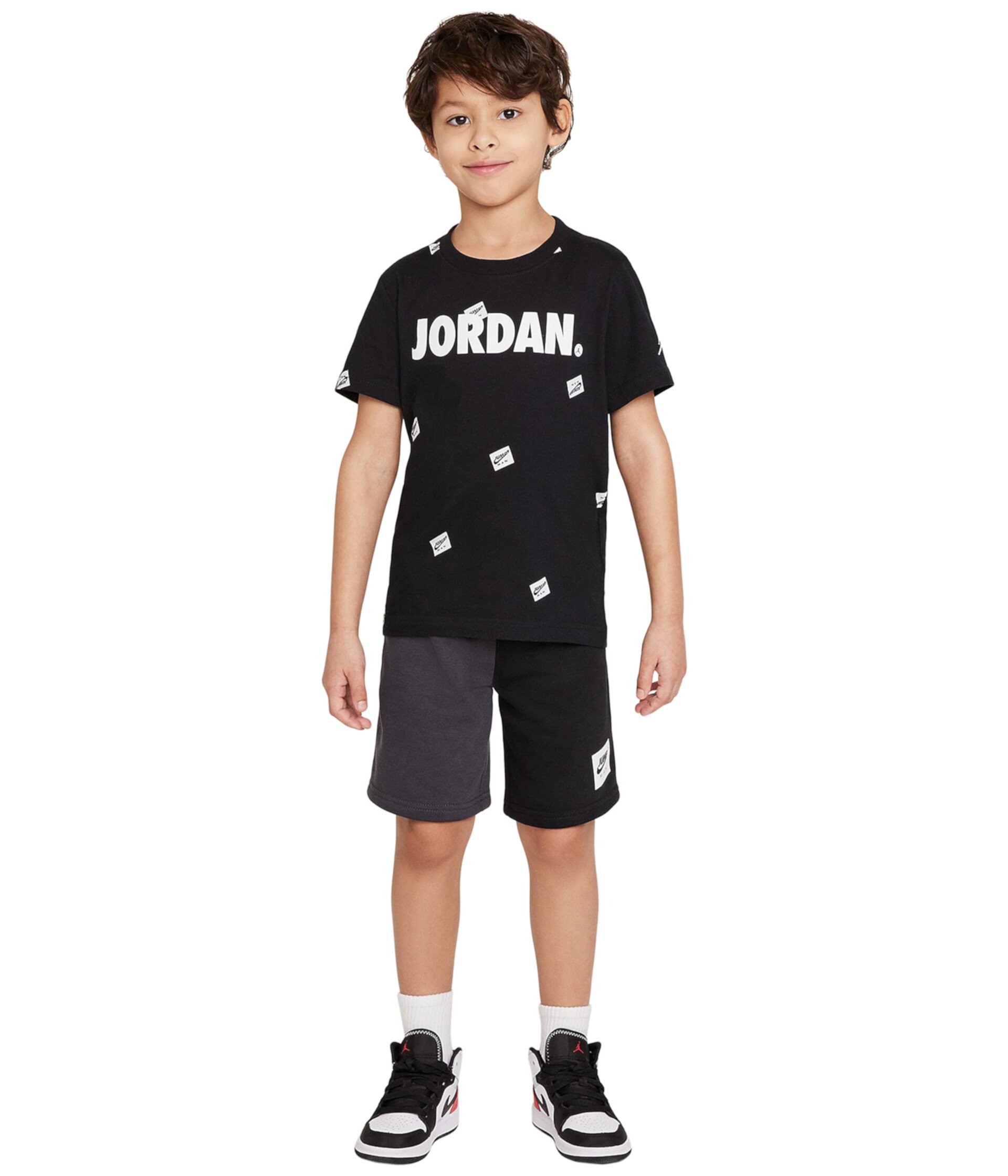 Детский Комплект Одежды Jordan Jumpman Box Tee/Shorts Set Jordan Kids