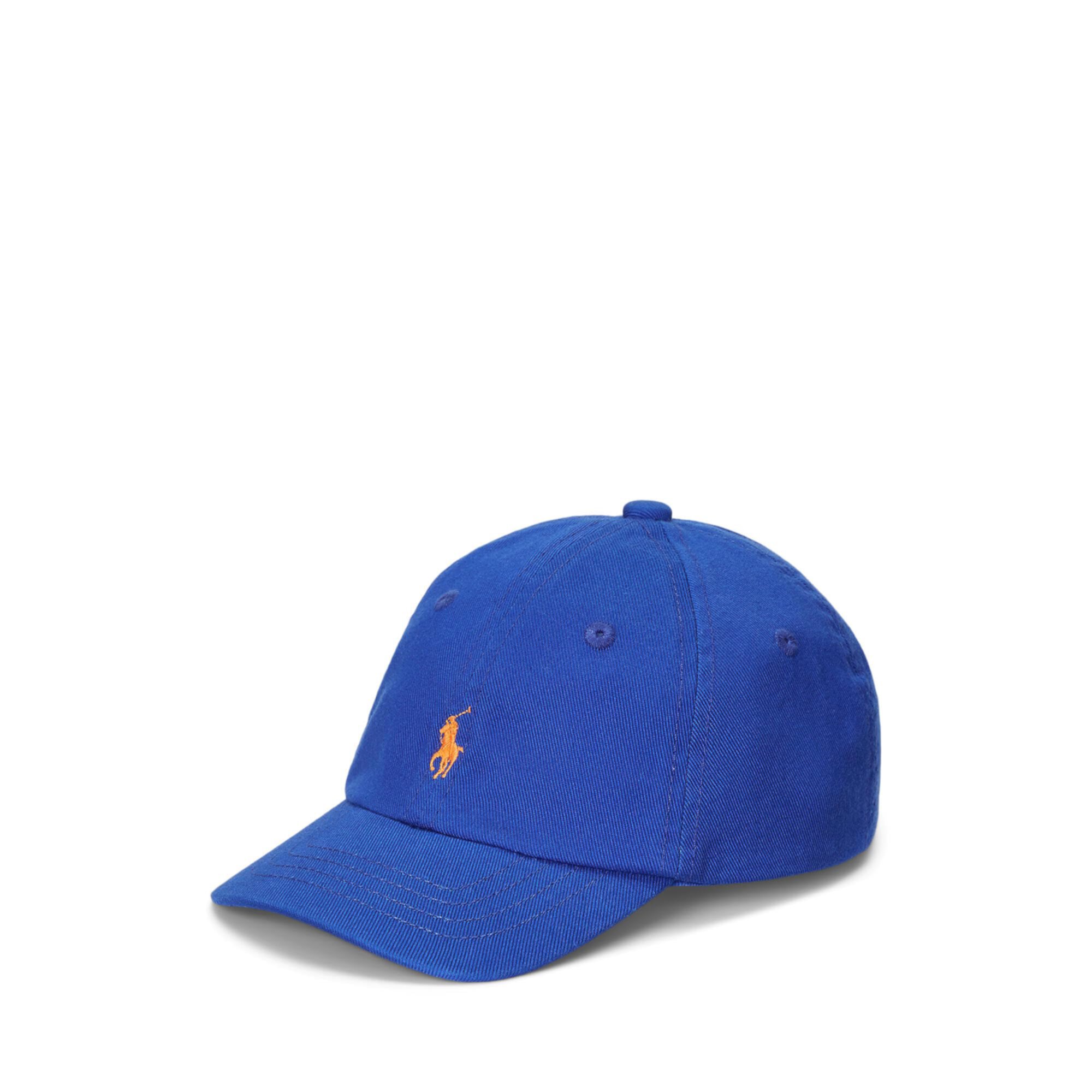 Бейсболка Polo Ralph Lauren Cotton Chino Ball Cap (для младенцев) Polo Ralph Lauren