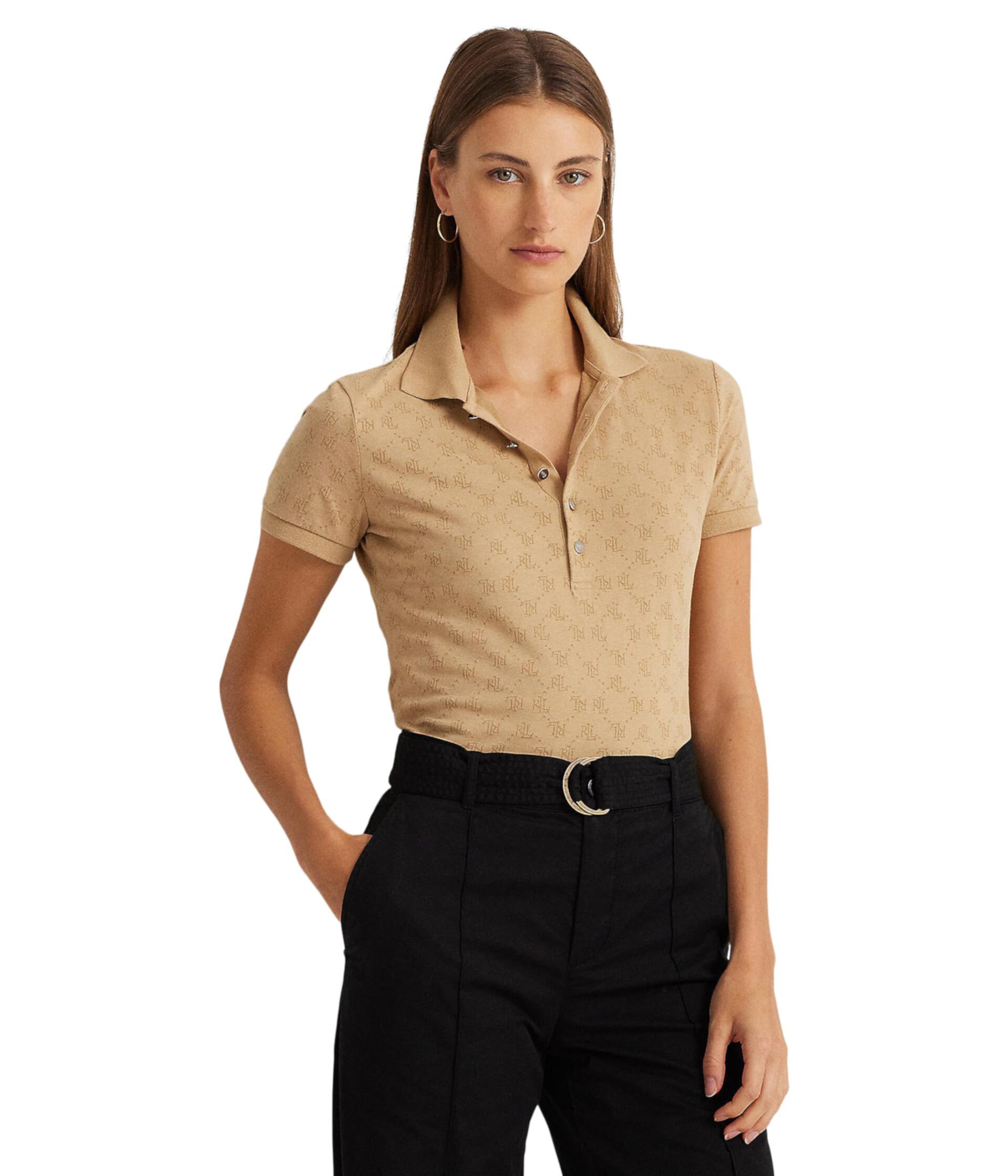 Женская блузка Polo с логотипом LAUREN Ralph Lauren LAUREN Ralph Lauren