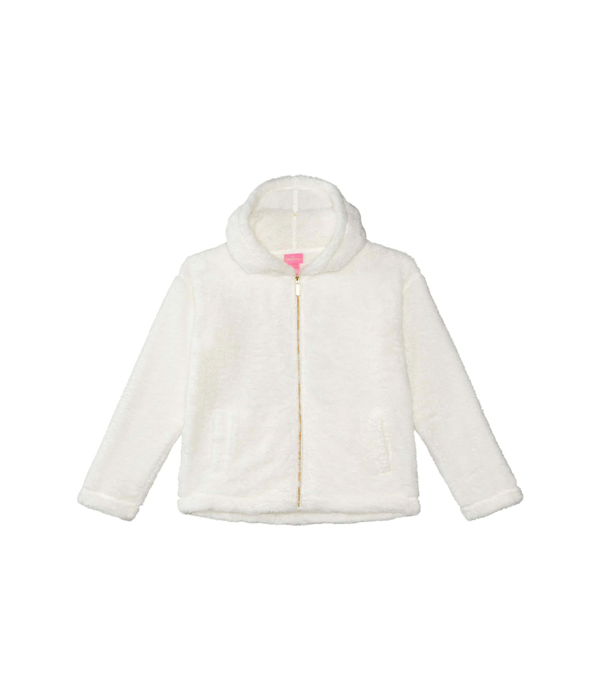 Детское худи Lilly Pulitzer Kids Eastley Sherpa с капюшоном и карманами Lilly Pulitzer Kids