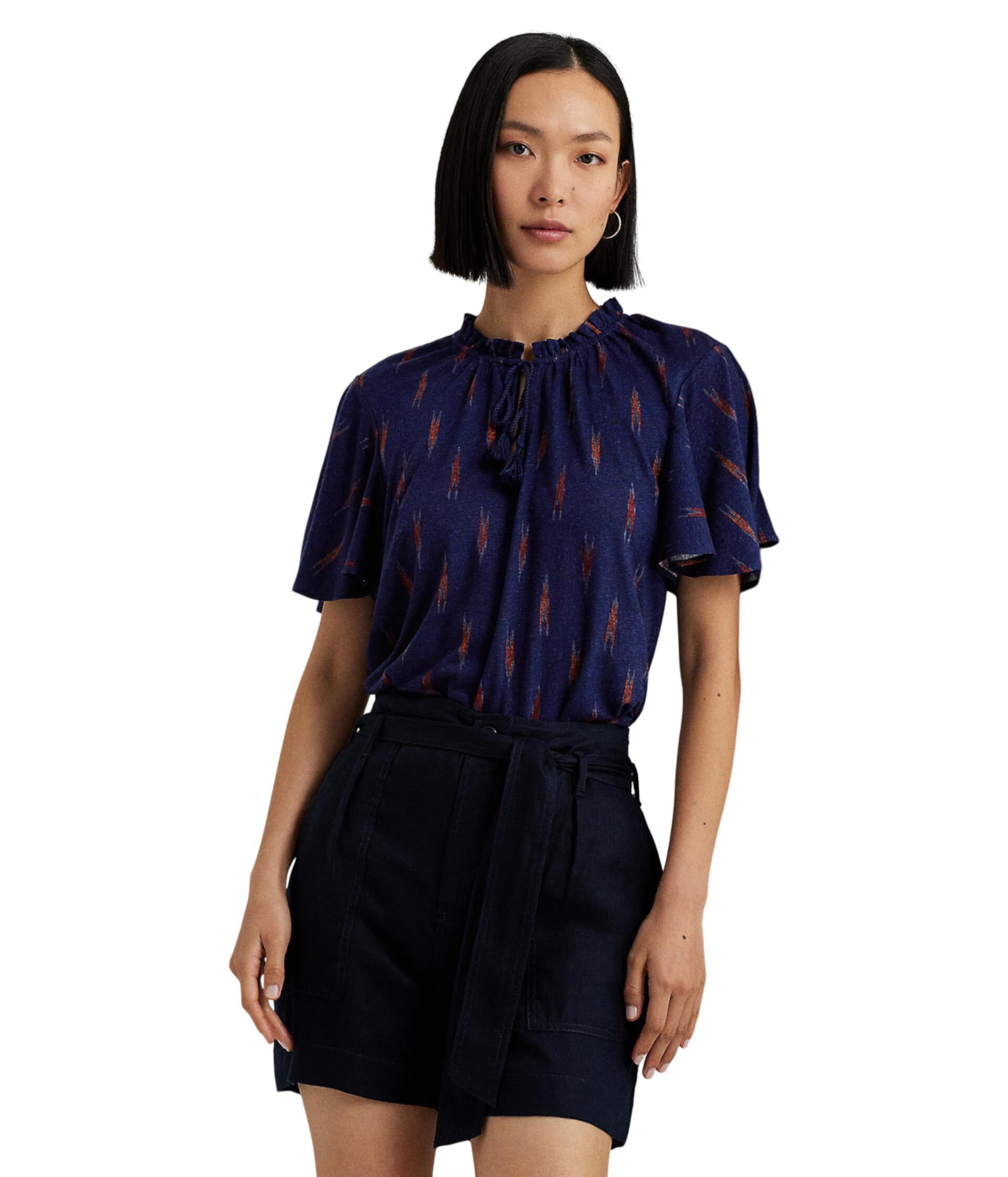 Женская блузка с геометрическим узором LAUREN Ralph Lauren LAUREN Ralph Lauren