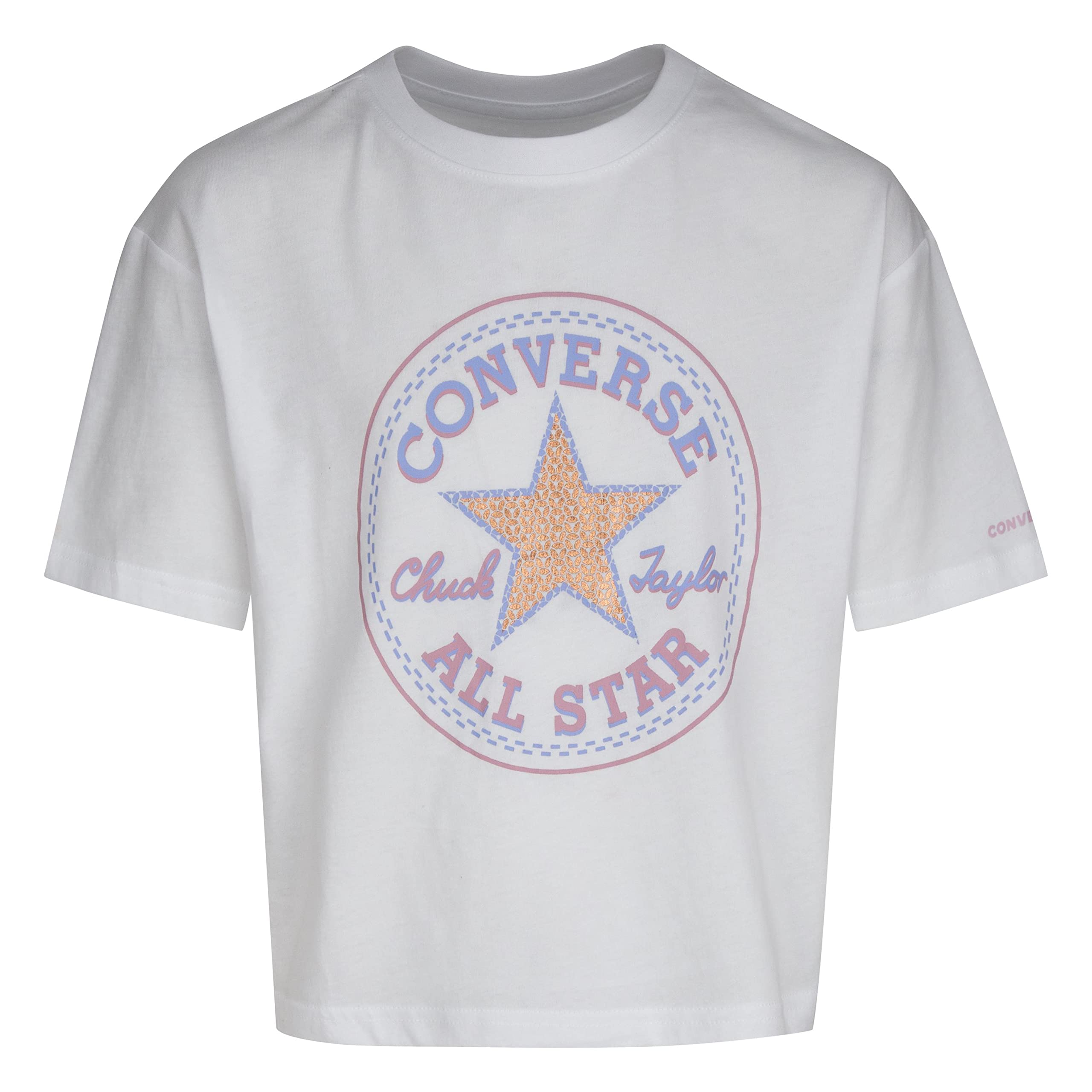 Свободная футболка Star с искусственными пайетками (для больших детей) Converse Kids