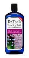 Foaming Bath with Pure Epsom Salt- Black Elderberry -- 34 fl oz Dr Teal's