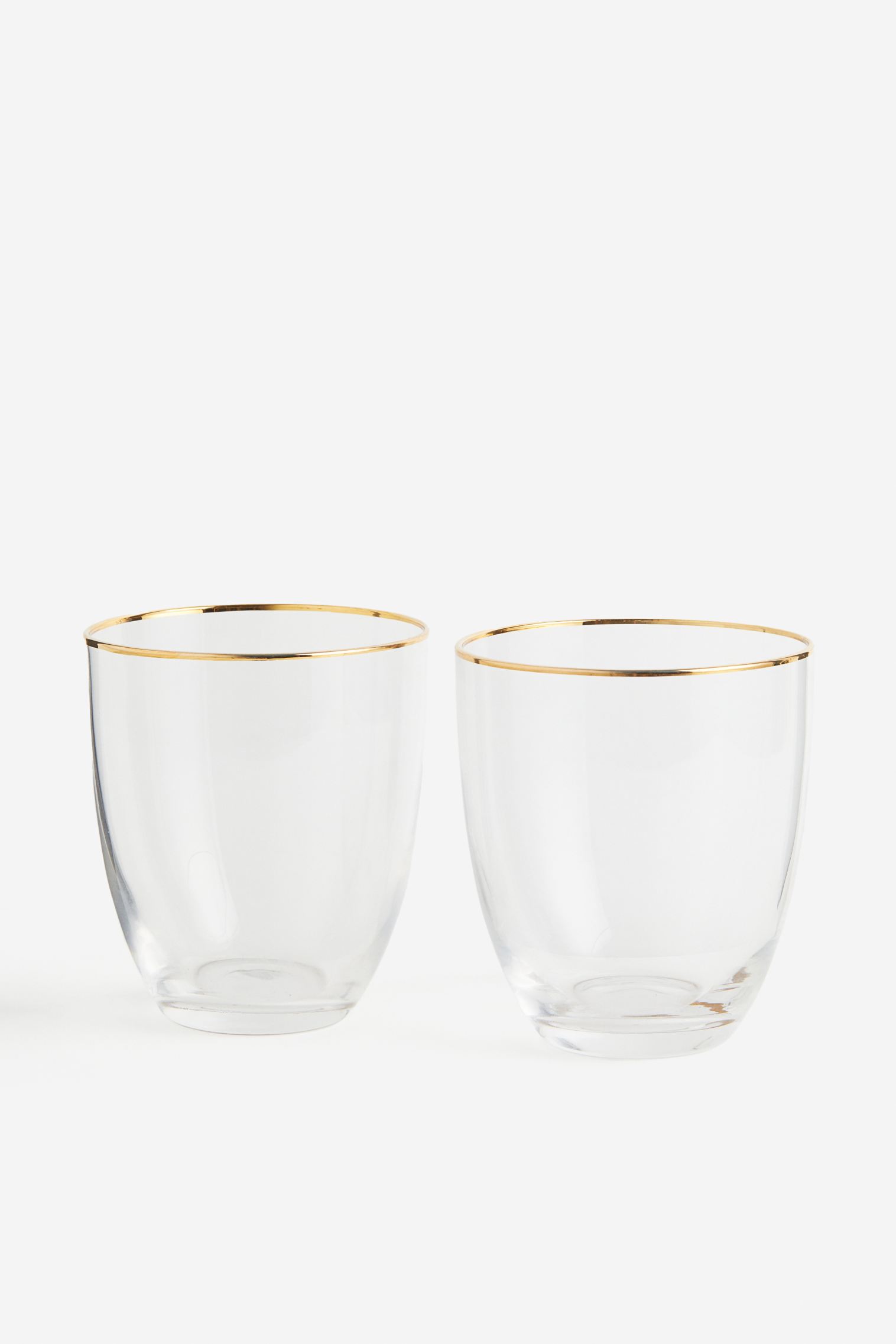 2-pack Beverage Glasses H&M