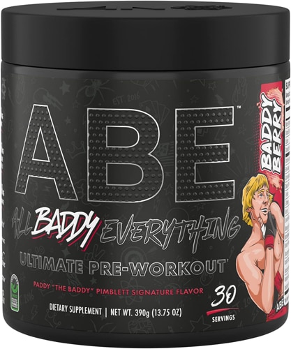 Предтренировочный комплекс Ultimate Pre-Workout с ароматом Baddy Berry, 30 порций Abe