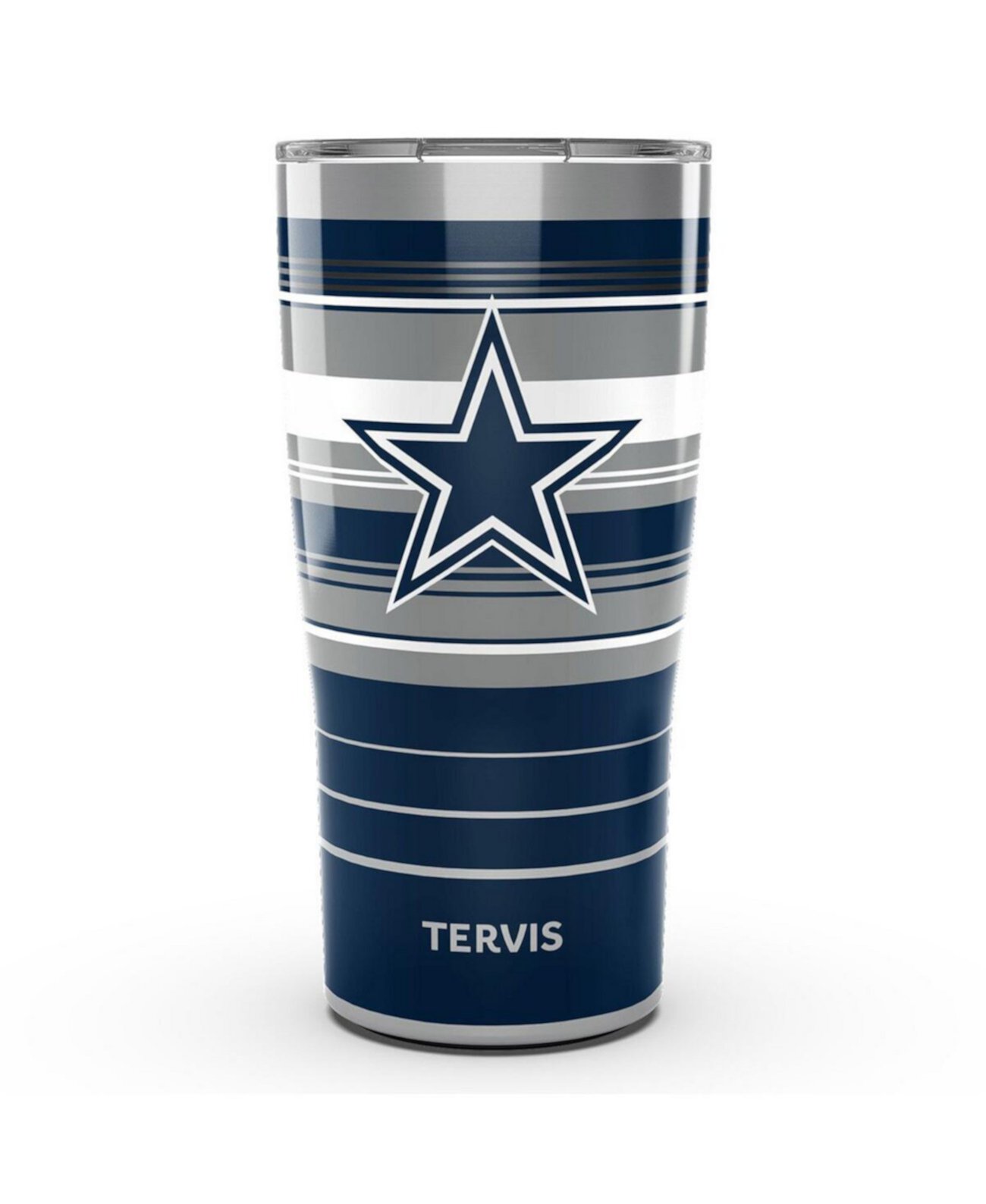 Стакан из нержавеющей стали Dallas Cowboys Hype Stripe на 20 унций Tervis