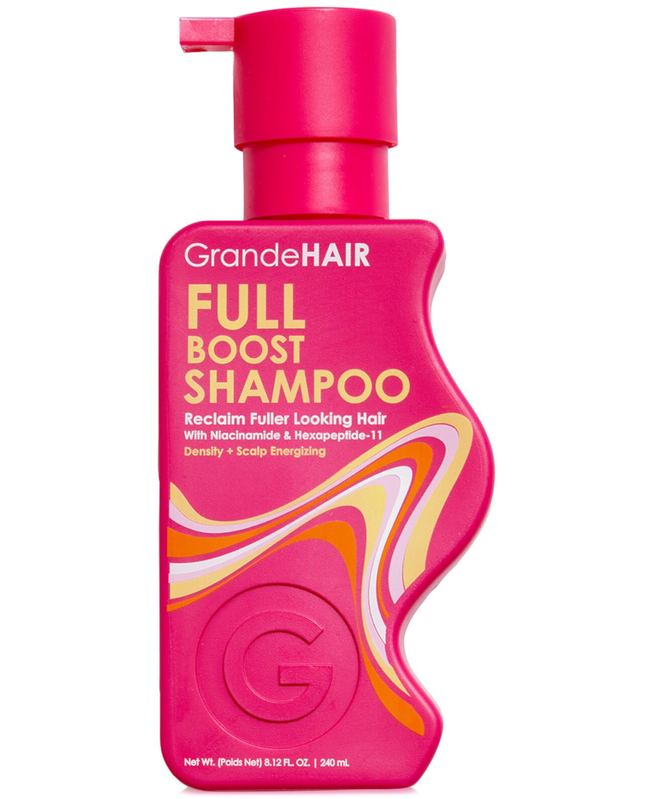 Шампунь GrandeHAIR Full Boost, 8,12 унции. Grande Cosmetics