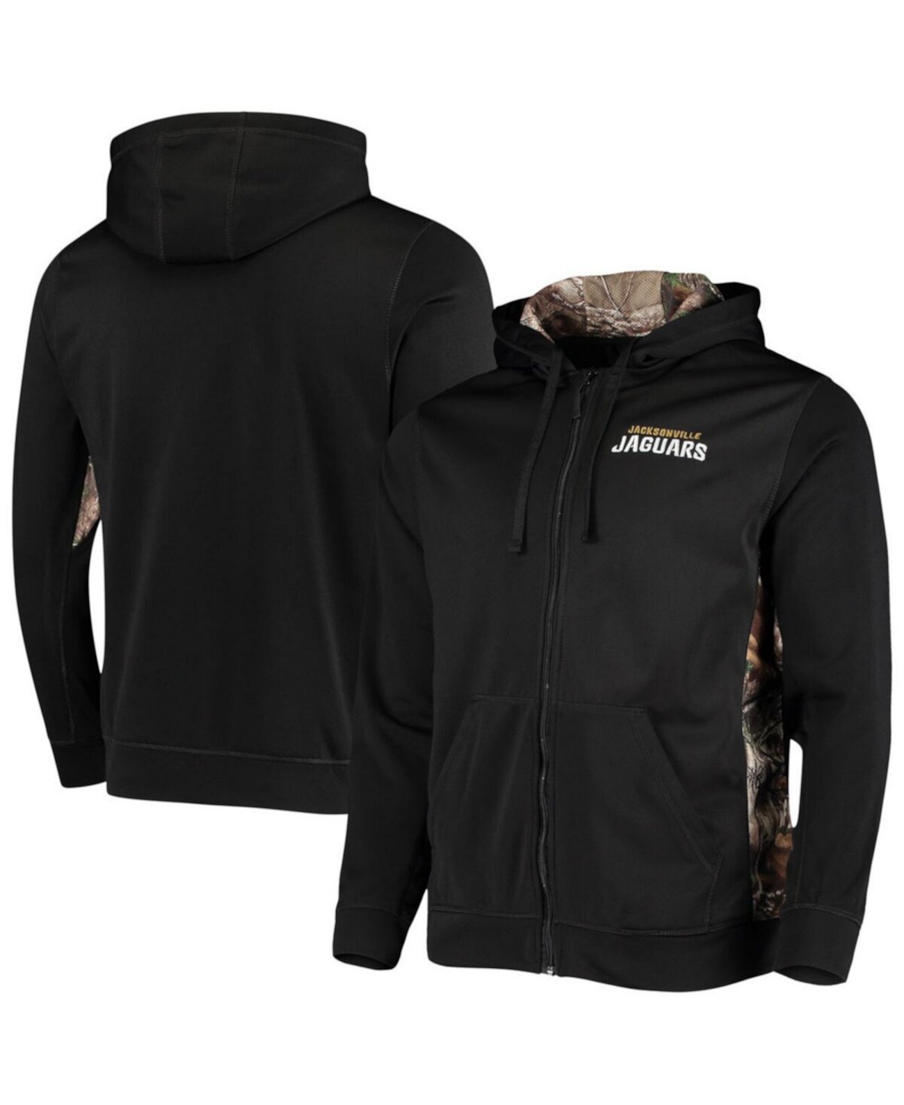 Мужское Худи Dunbrooke Jacksonville Jaguars Decoy Tech Fleece Dunbrooke