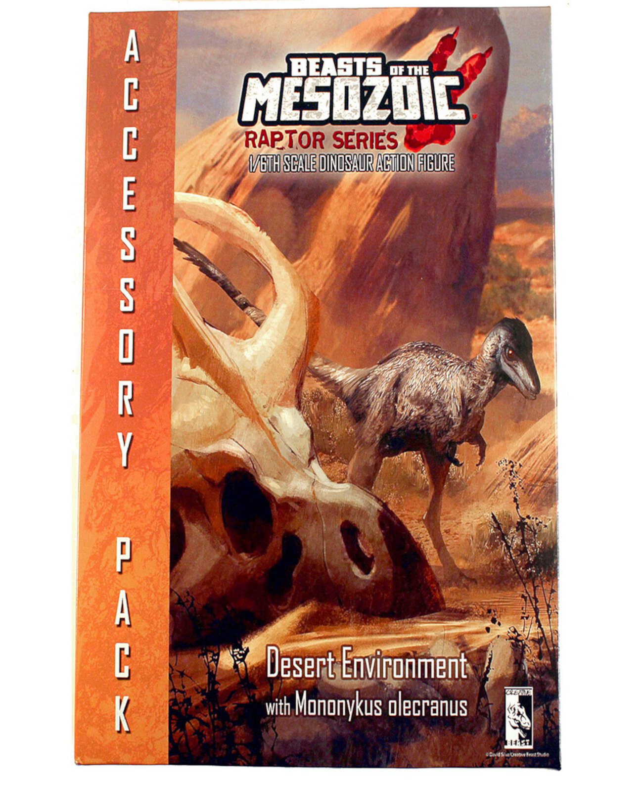 Окружающая среда пустыни с набором фигурок Мононикуса О. Beasts of the Mesozoic