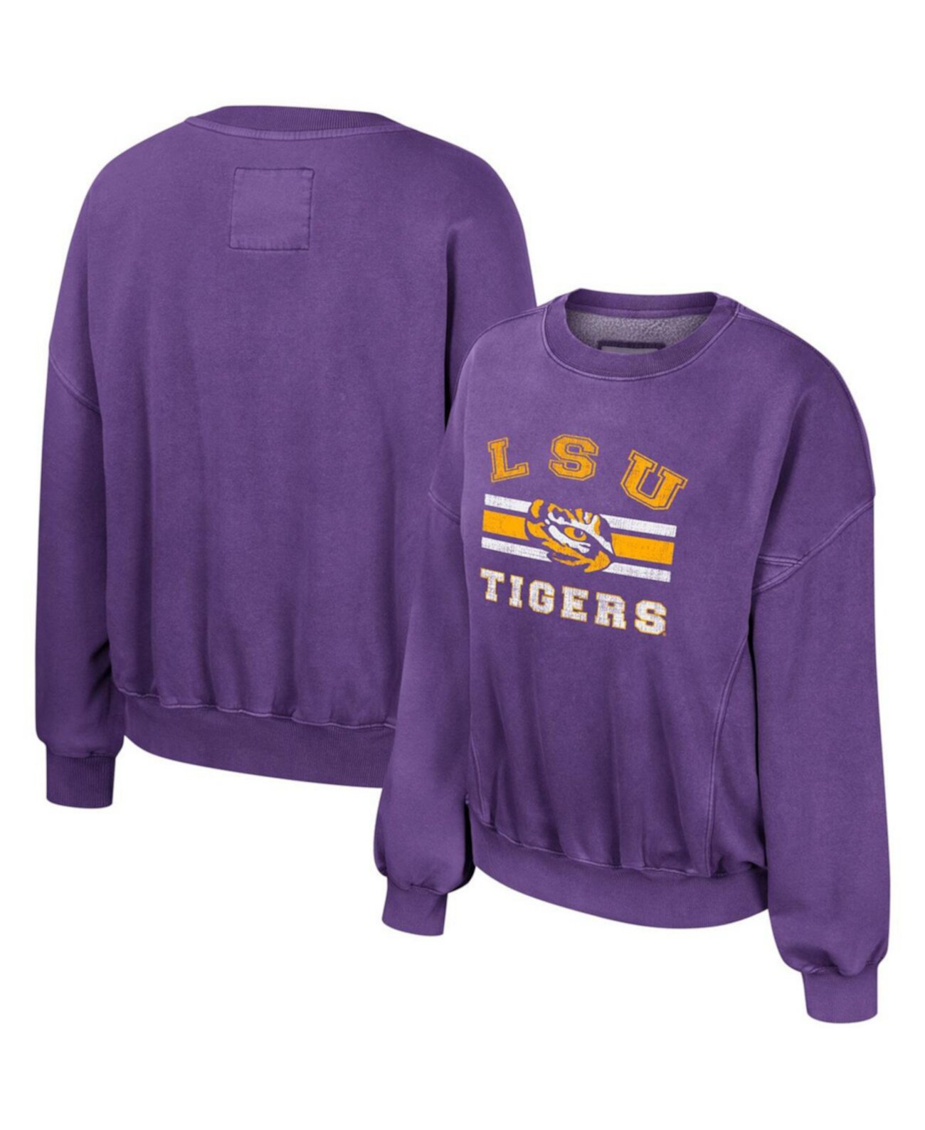 Женский фиолетовый свитшот-пуловер LSU Tigers Audrey Colosseum