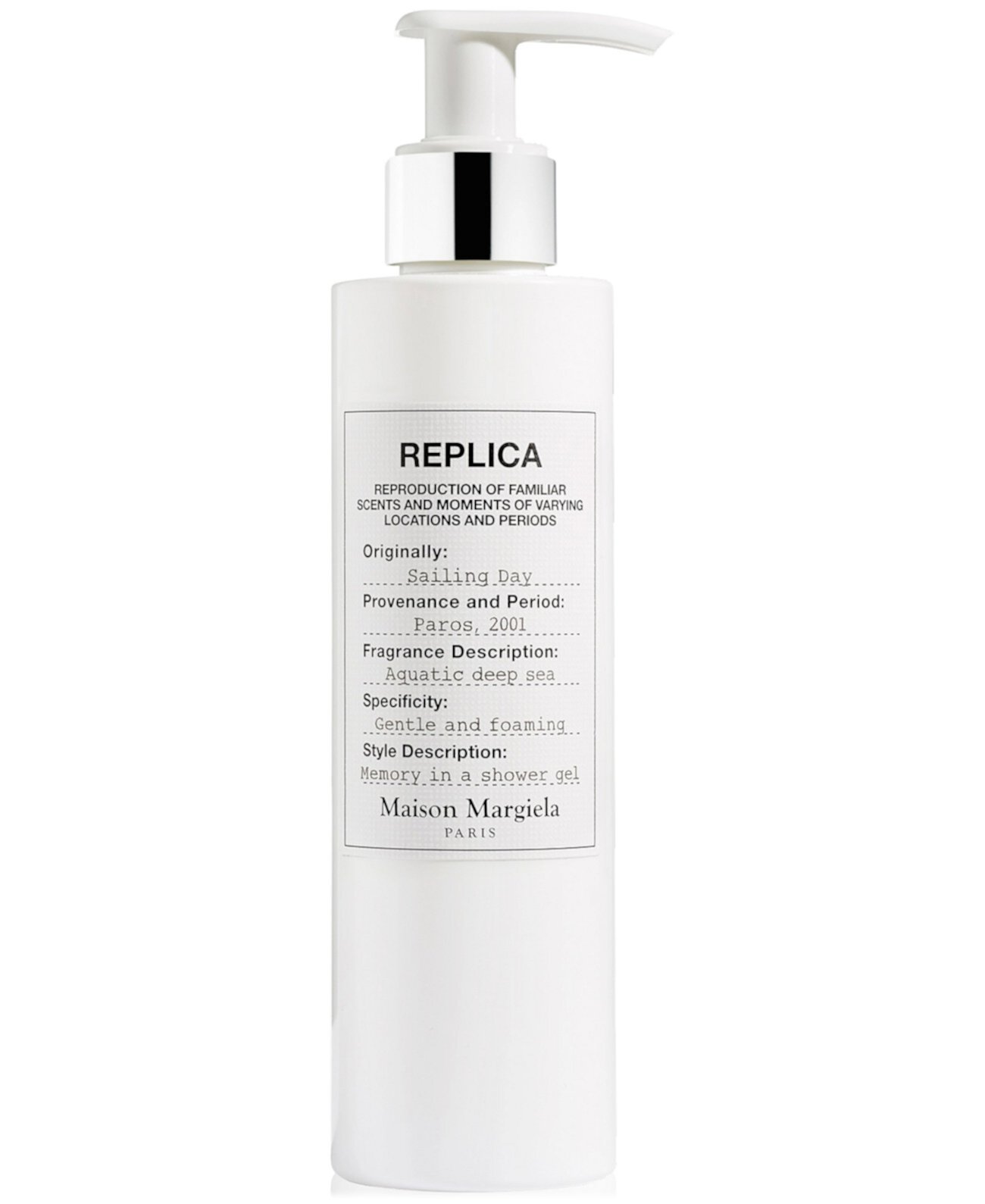 REPLICA Sailing Day Scented Shower Gel, 6.7 oz. Maison Margiela