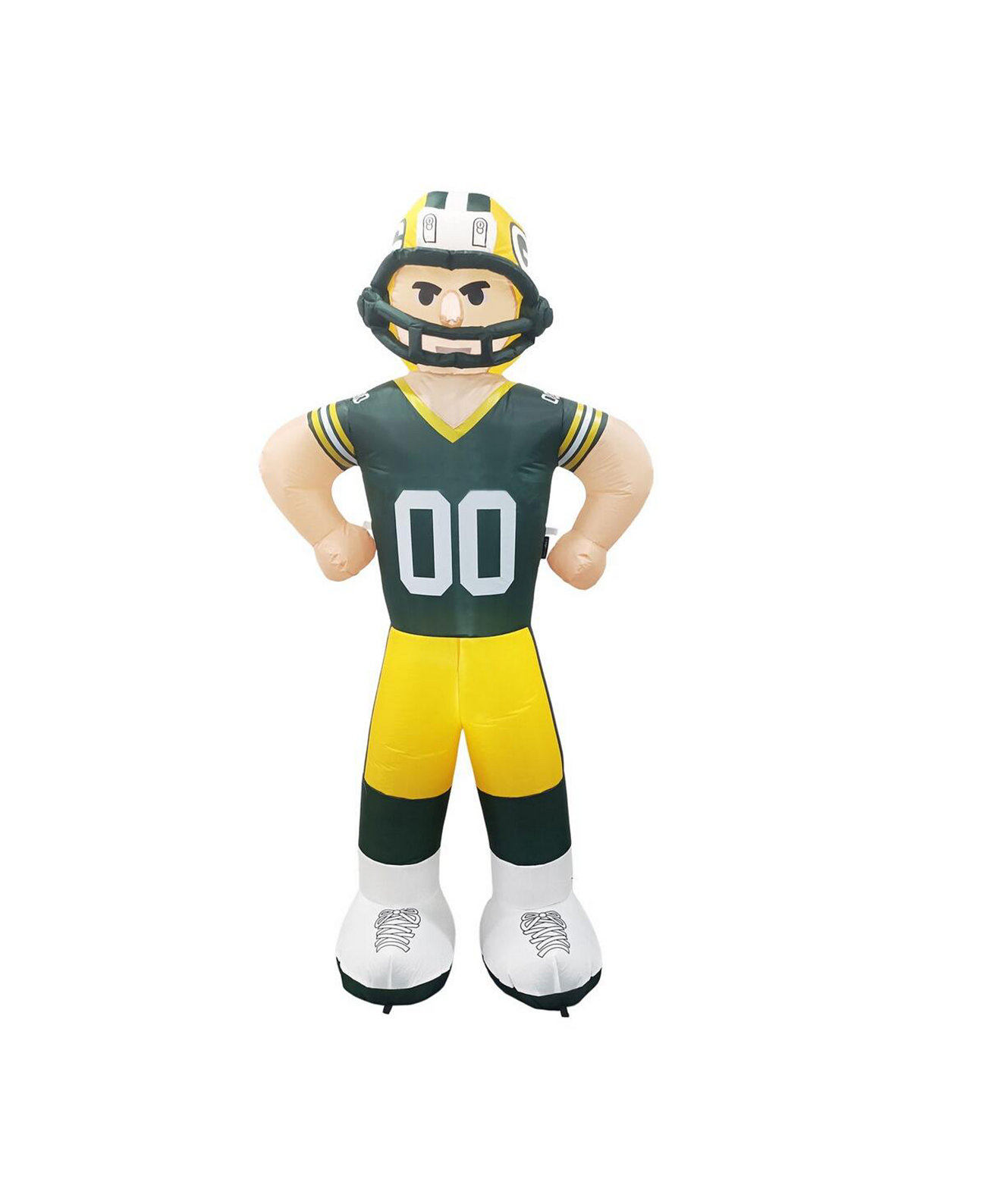 Надувная лужайка для игроков Green Bay Packers Logo Brand