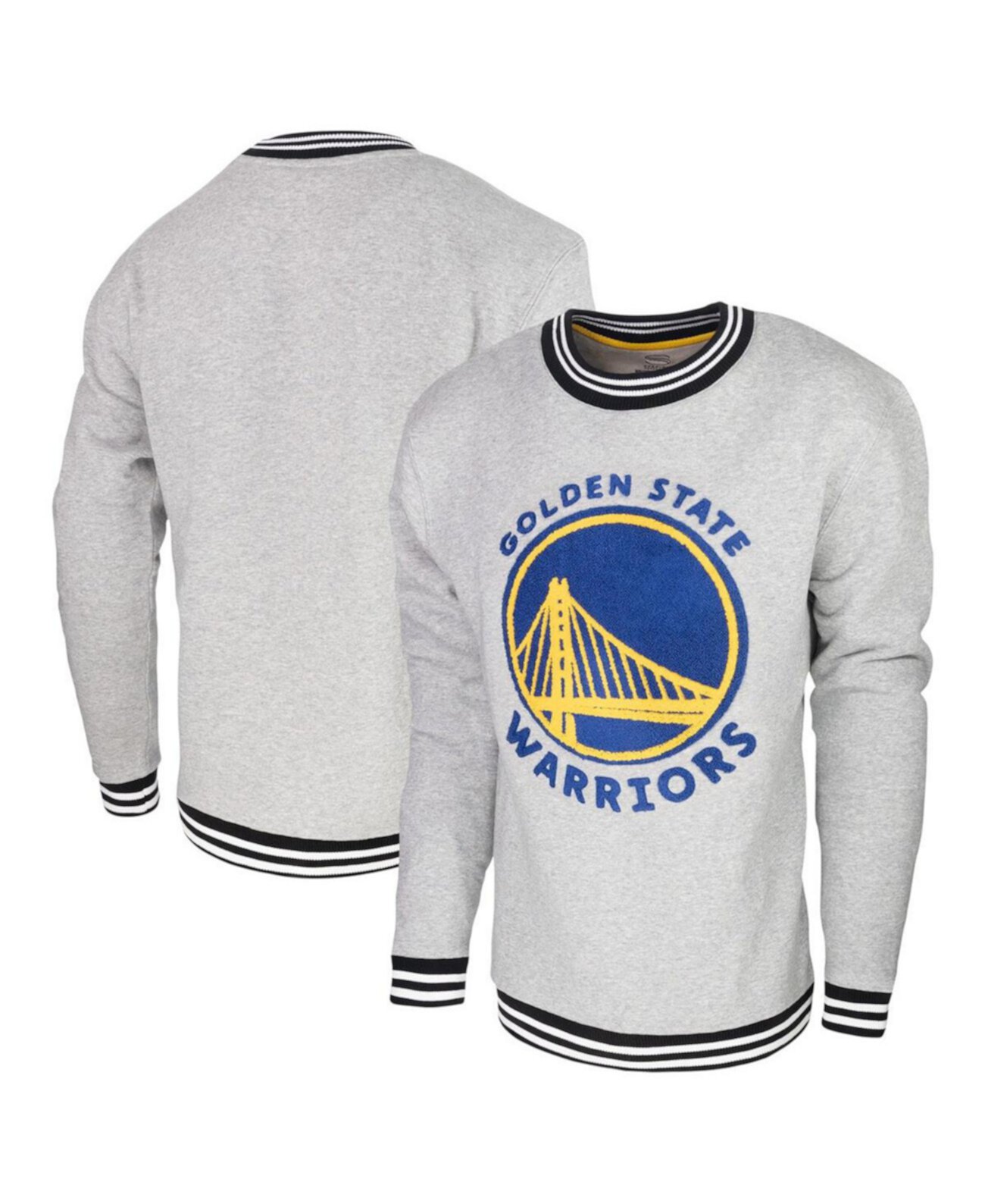 Мужской Пуловер Stadium Essentials Golden State Warriors Club Level Stadium Essentials