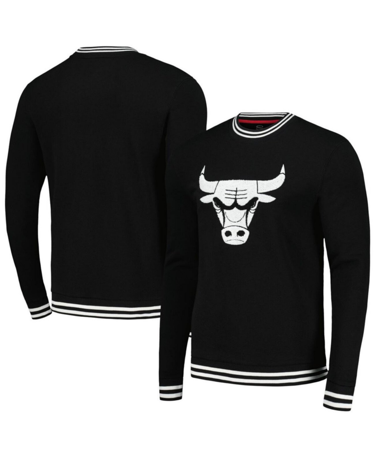 Мужской черный пуловер Chicago Bulls Club Level свитшот Stadium Essentials